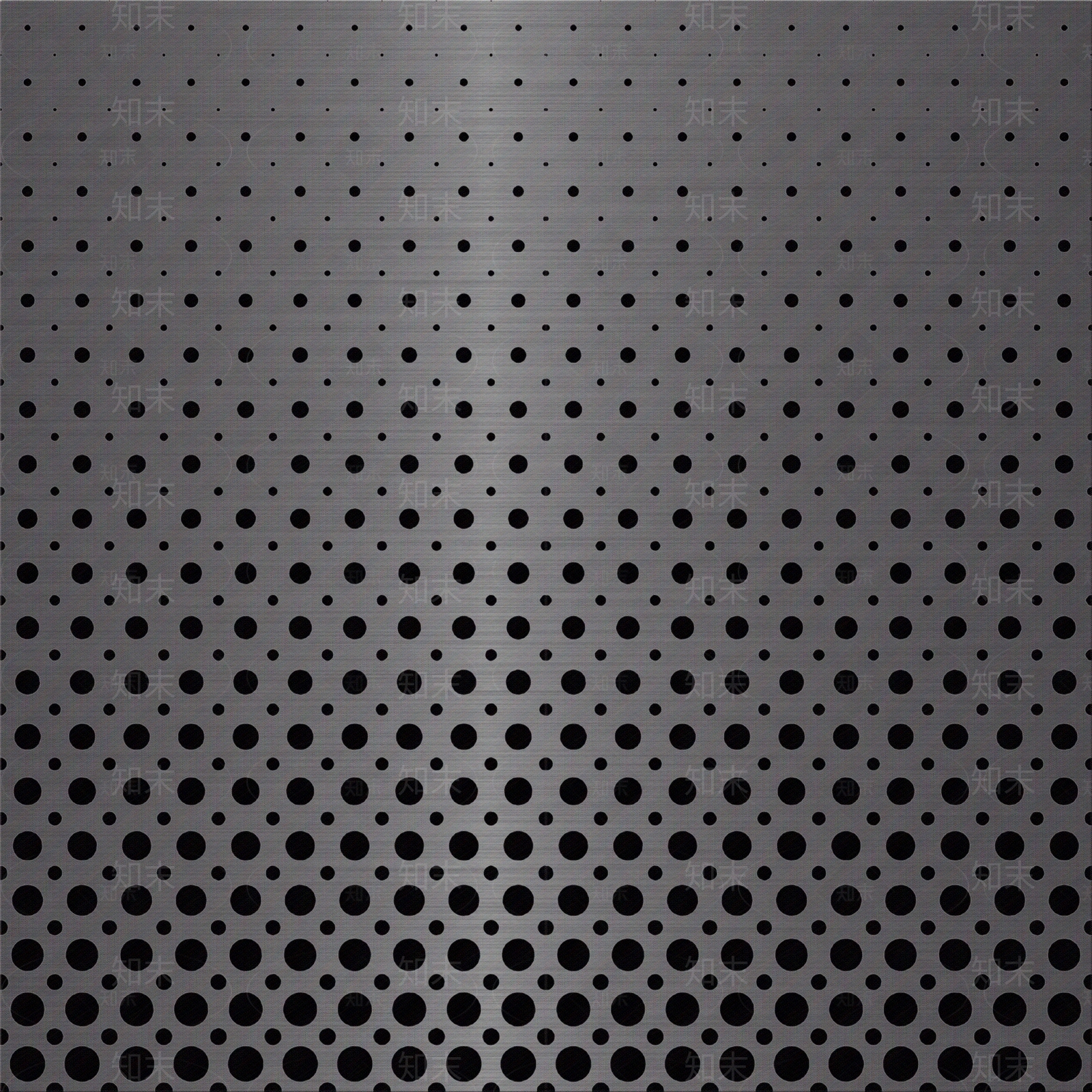 黑钛色渐变穿孔板金属贴图下载【ID:1130413011】