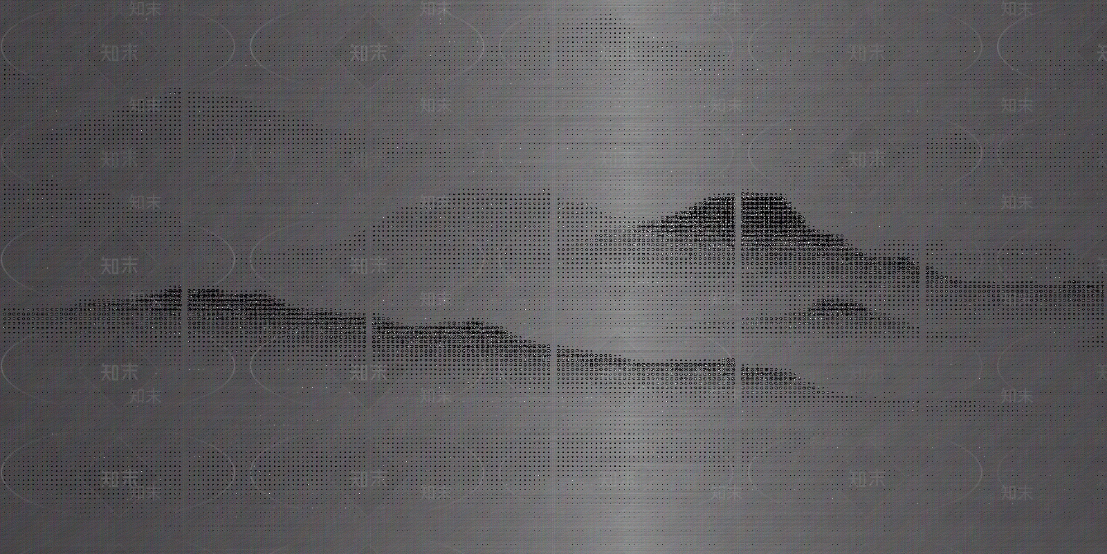 黑钛色穿孔铝板png免扣金属板贴图下载【ID:1130412670】