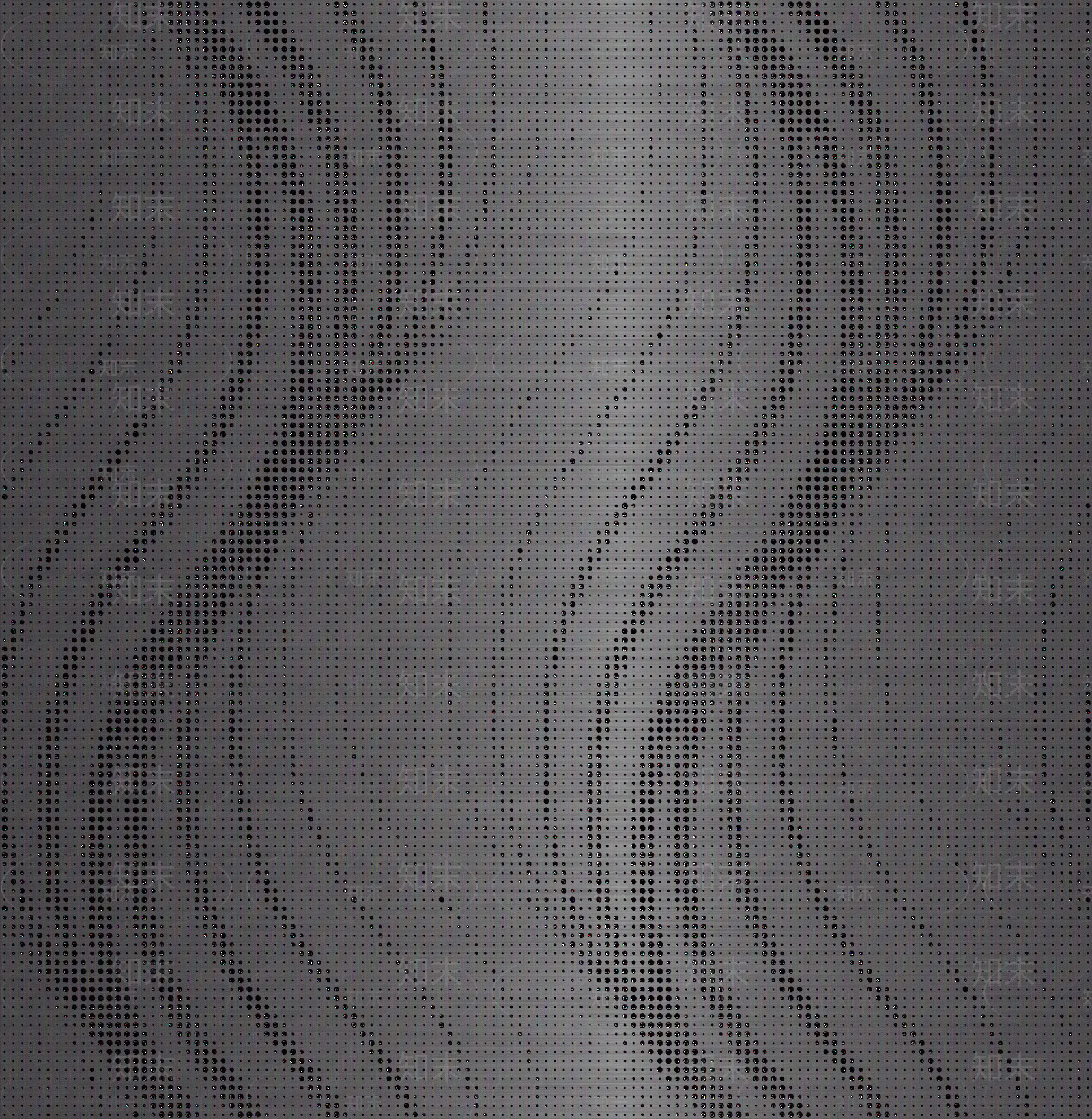 黑钛色拉丝金属穿孔金属板贴图贴图下载【ID:1130272575】