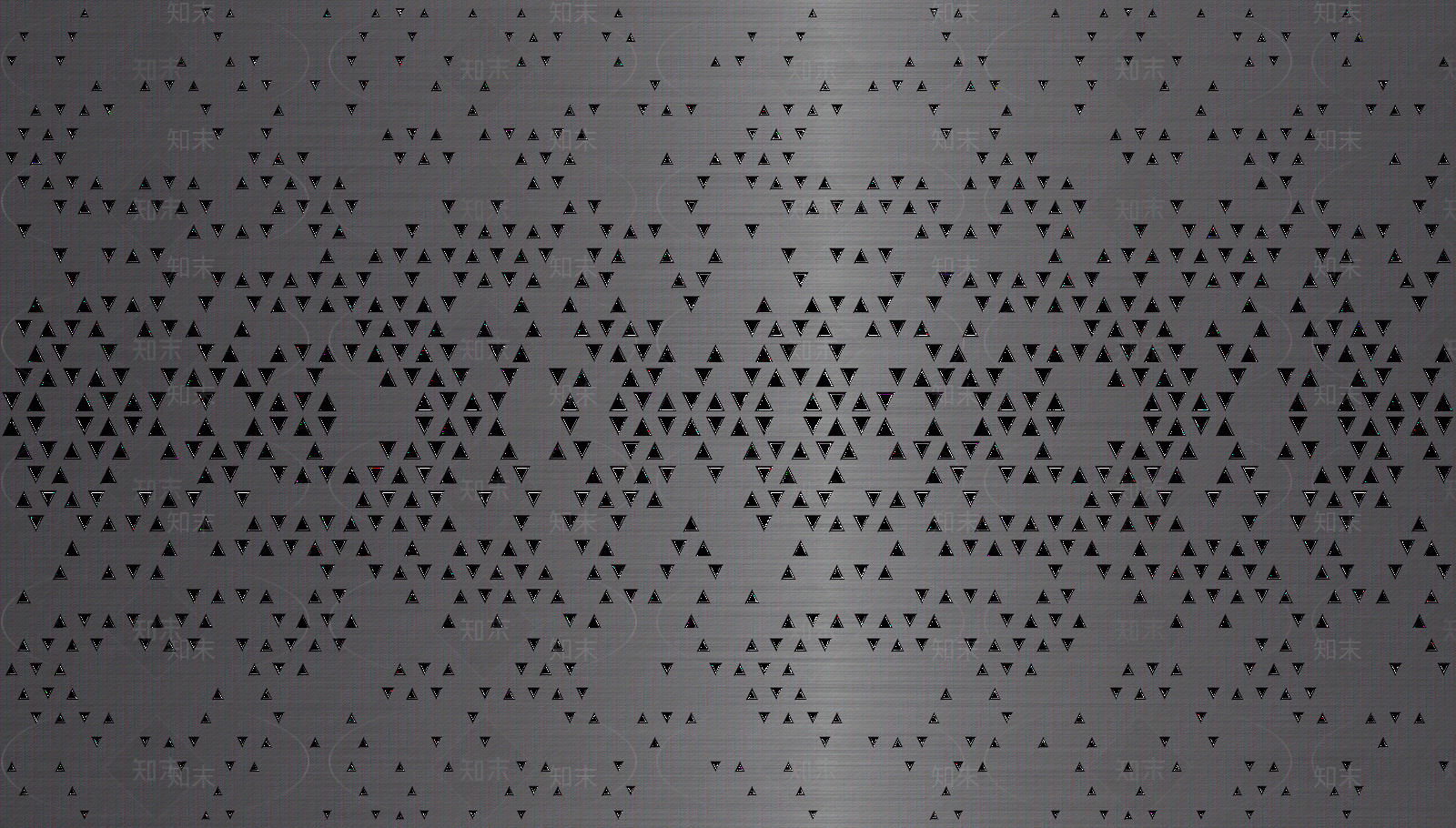 黑钛三角渐变穿孔铝板贴图下载【ID:1130412703】