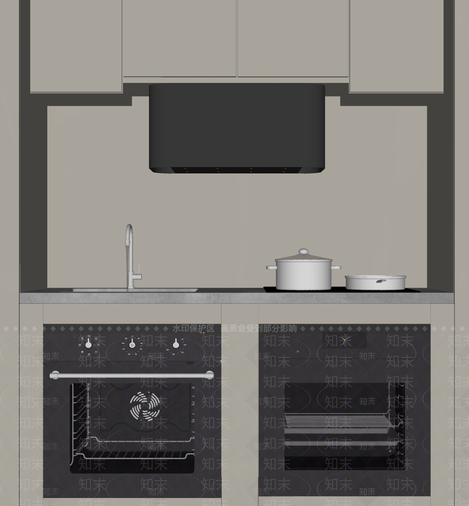 厨房电器SU模型下载【ID:1130309489】