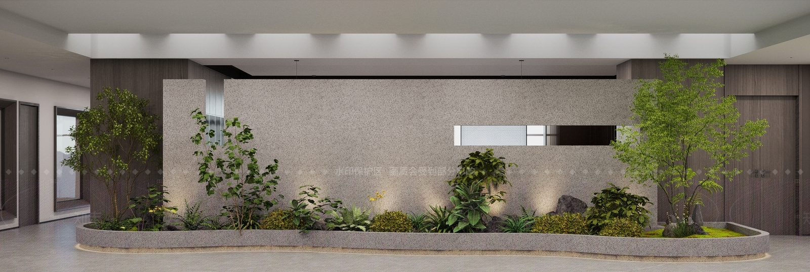 现代休息区3D模型下载【ID:1155314305】