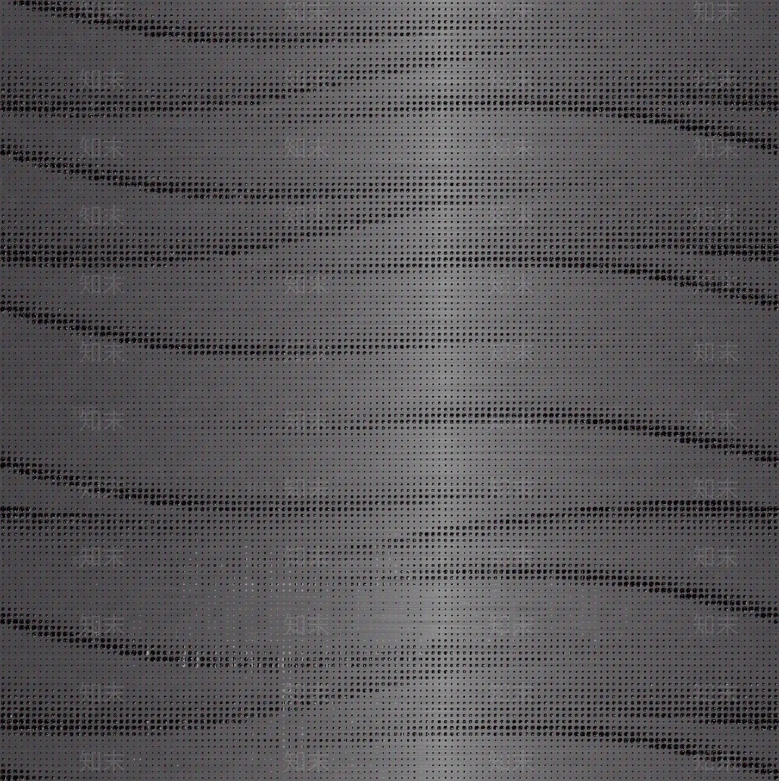 无缝黑钛色流动曲线穿孔铝板贴图下载【ID:1130346775】