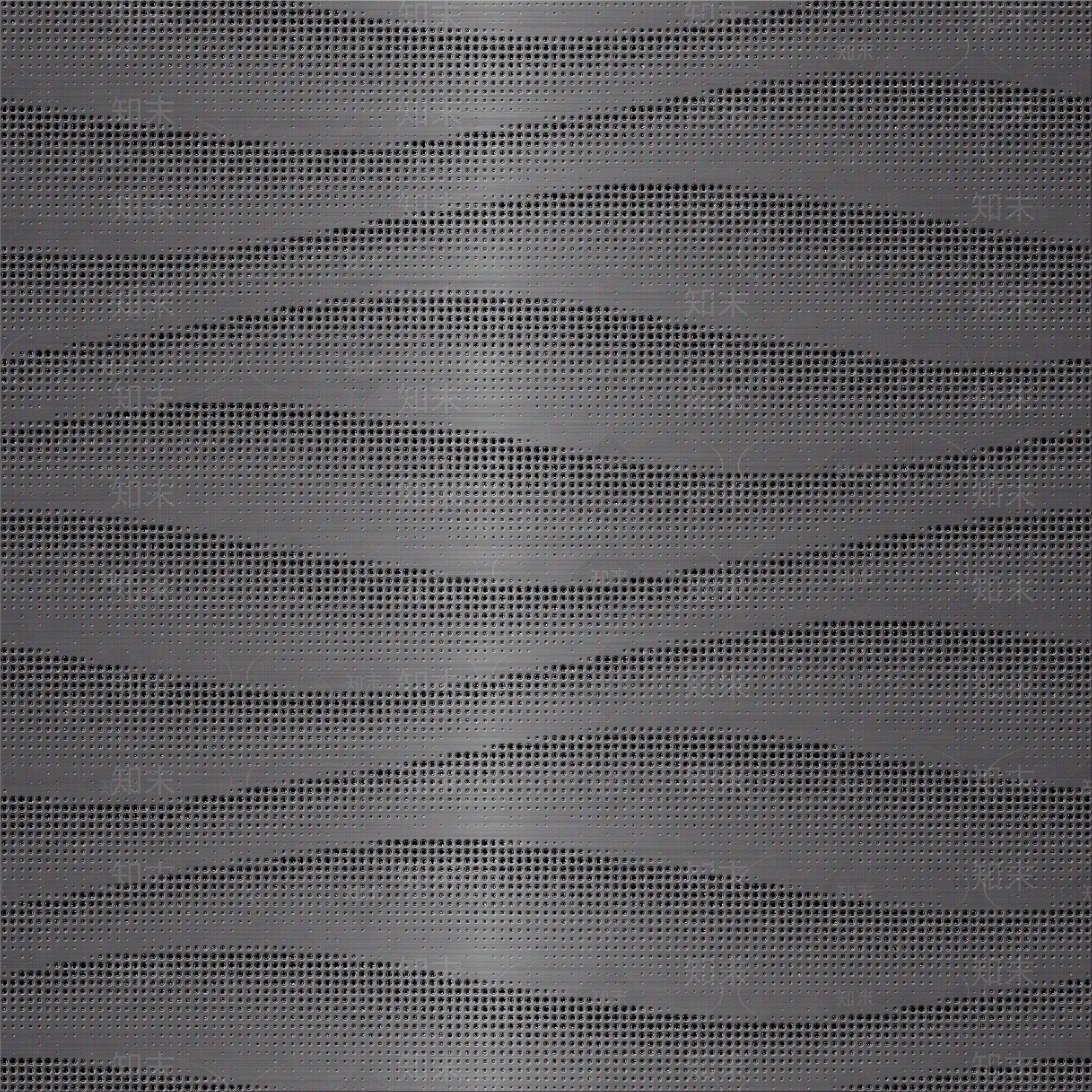 无缝黑钛色穿孔金属板贴图下载【ID:1130349139】