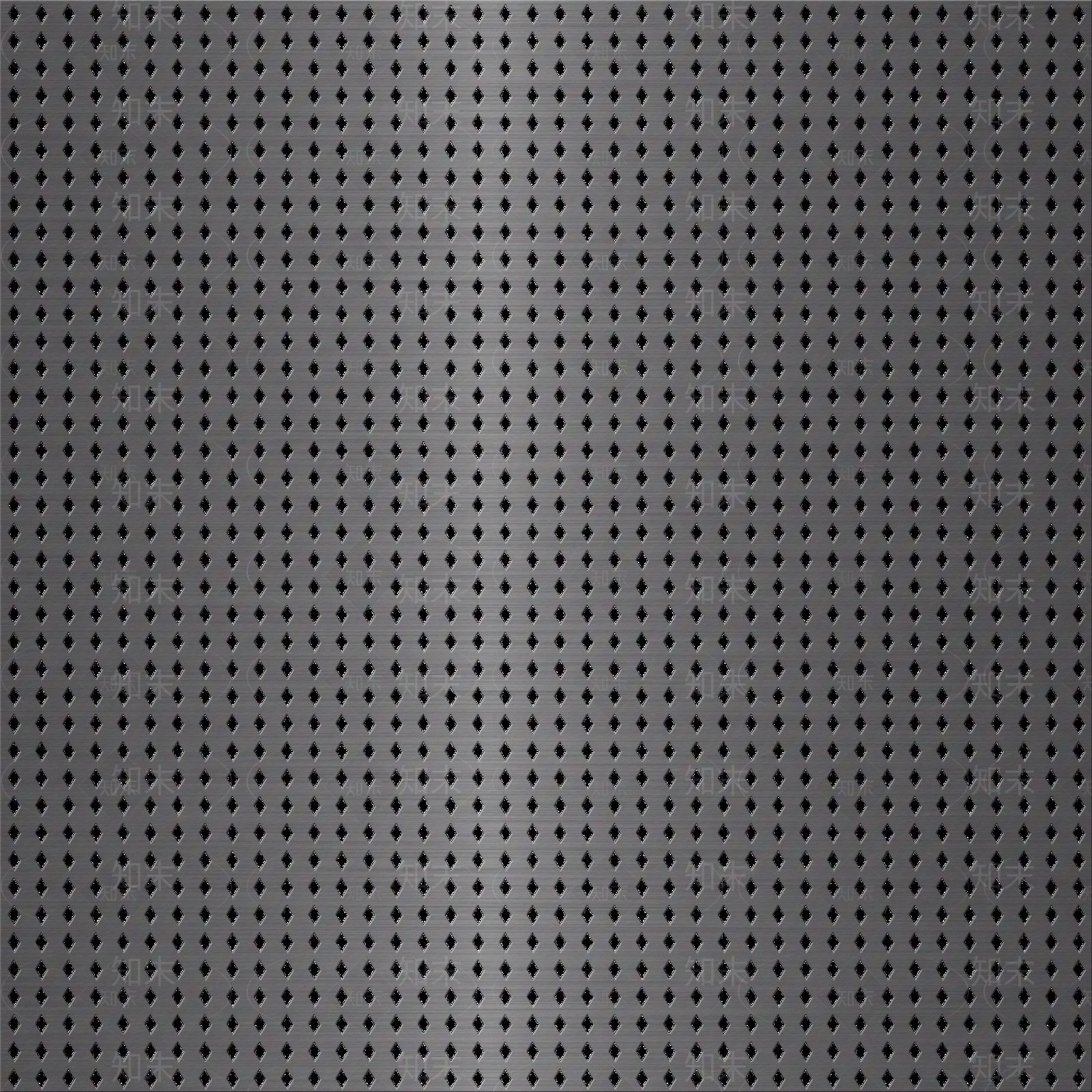 无缝黑钛色穿孔金属板贴图下载【ID:1130350343】