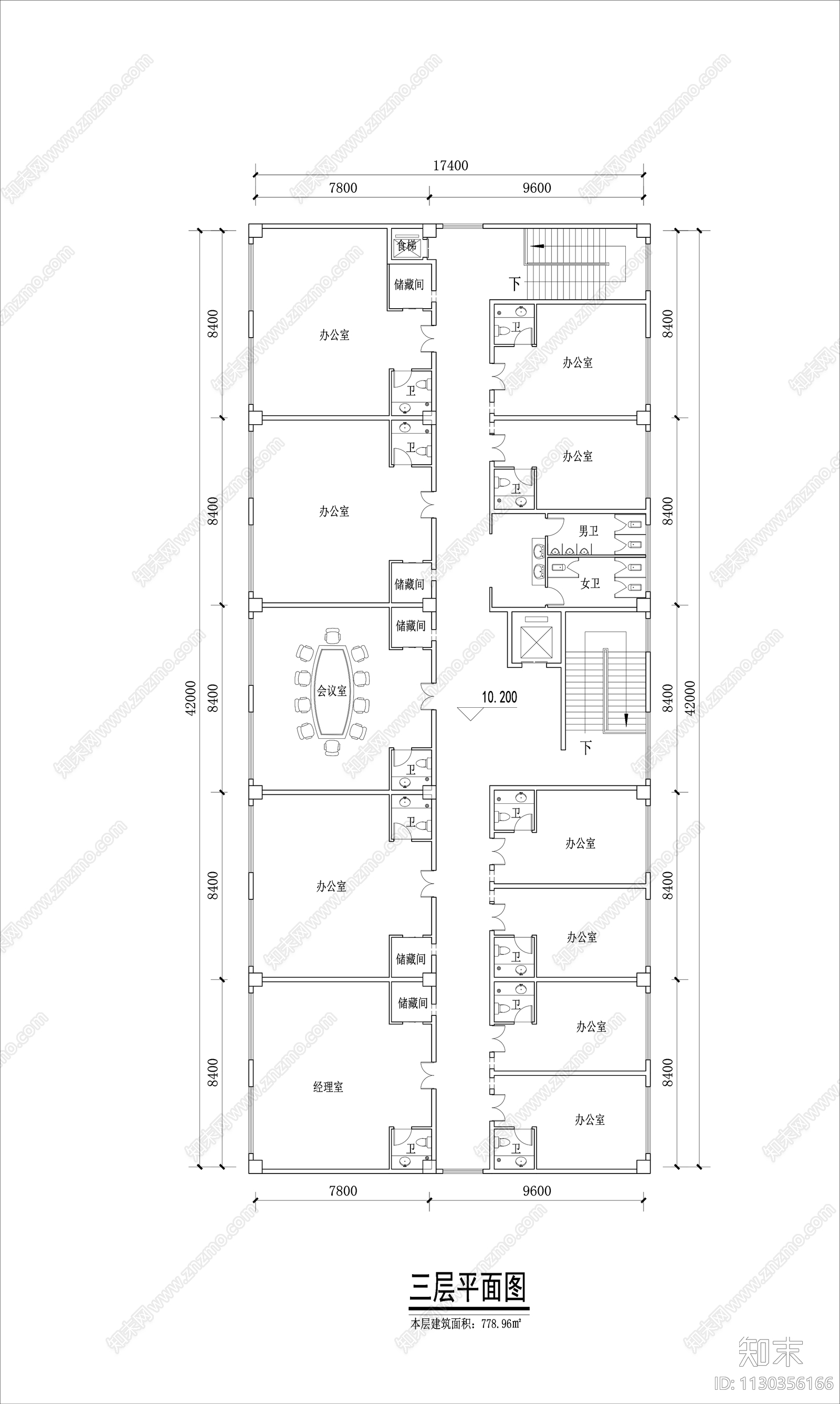 售楼处平面方案cad施工图下载【ID:1130356166】