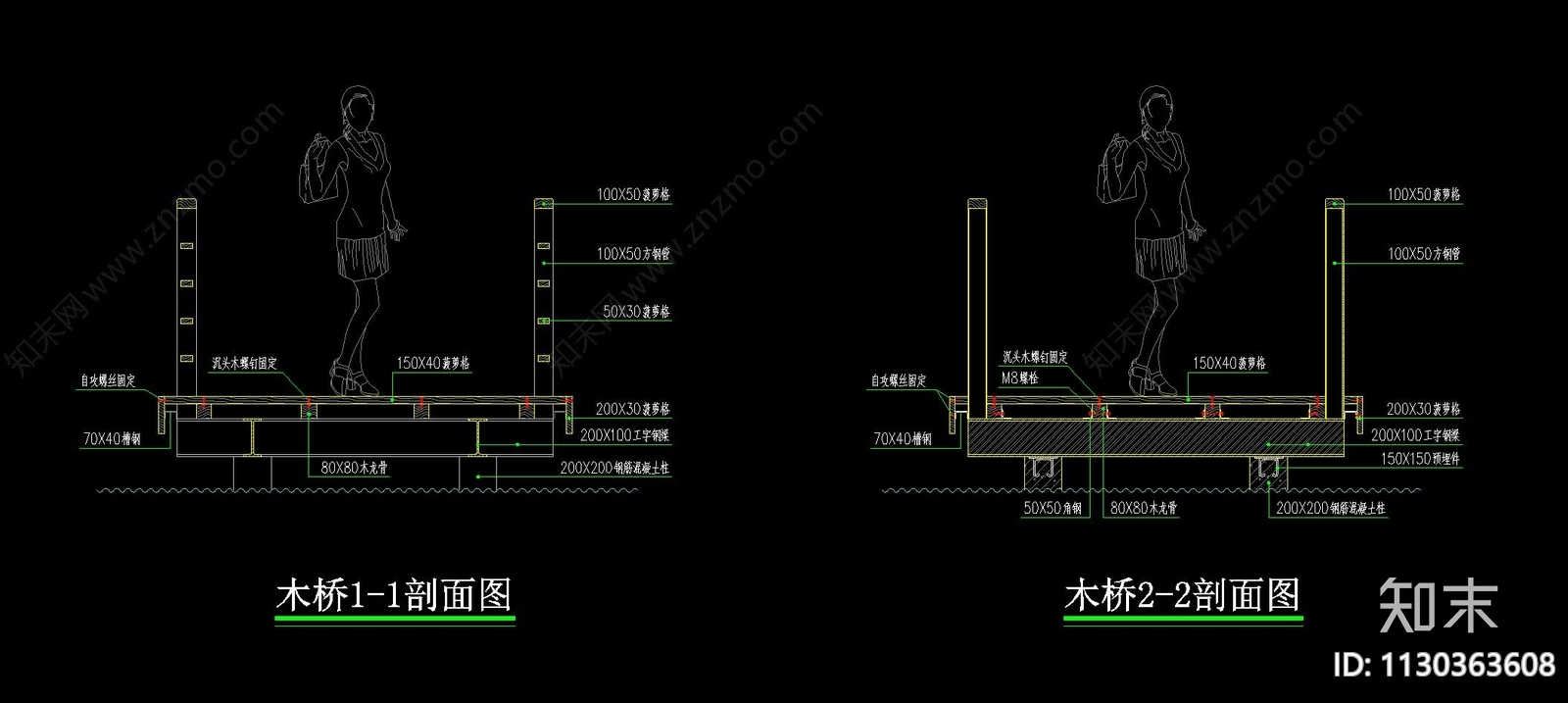 园林景观节点su模型实景图cad施工图下载【ID:1130363608】