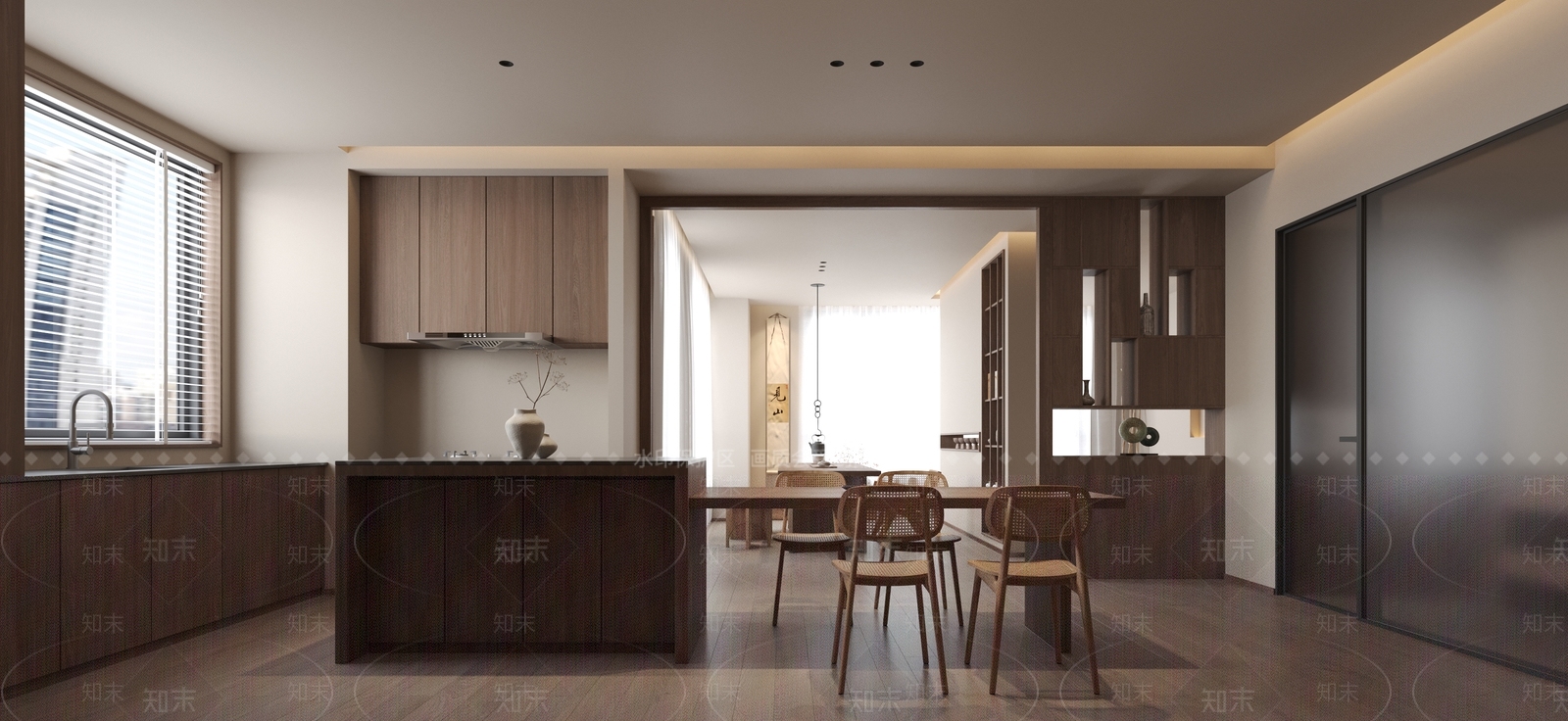 现代美容SPA店3D模型下载【ID:1130368963】