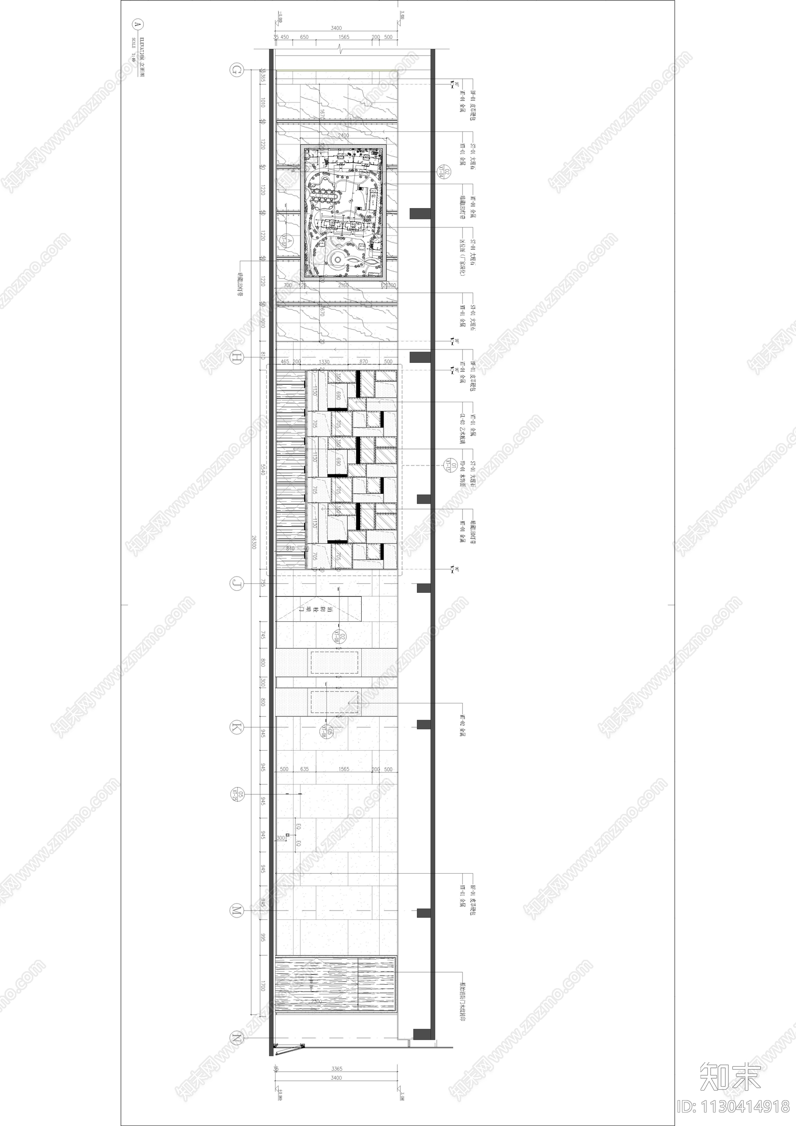 象屿上海奉贤区南桥新城售楼中心cad施工图下载【ID:1130414918】