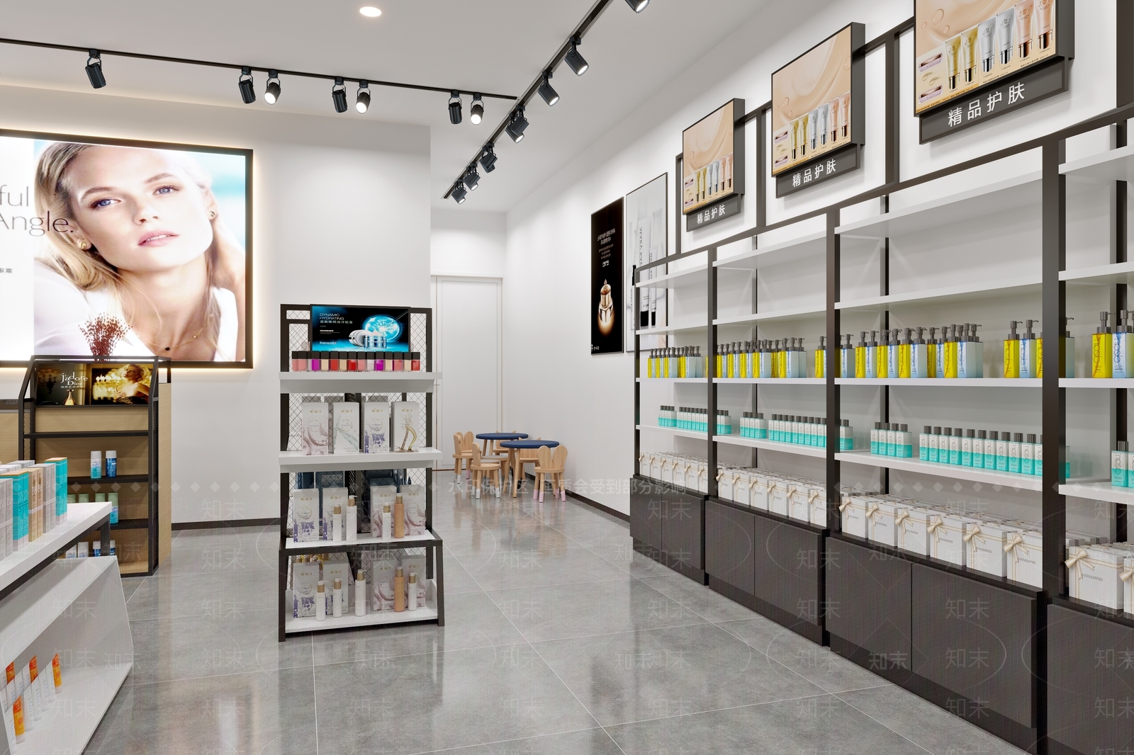 现代美妆店3D模型下载【ID:1130440925】