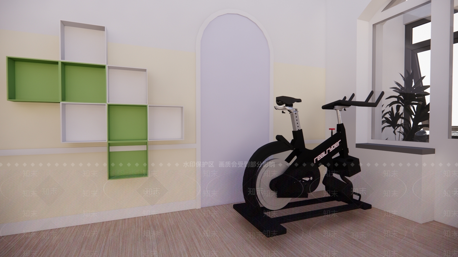 健身器材SU模型下载【ID:1130447829】