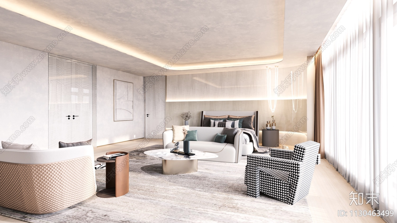 别墅室内效果图概念方案施工图下载【ID:1130463499】