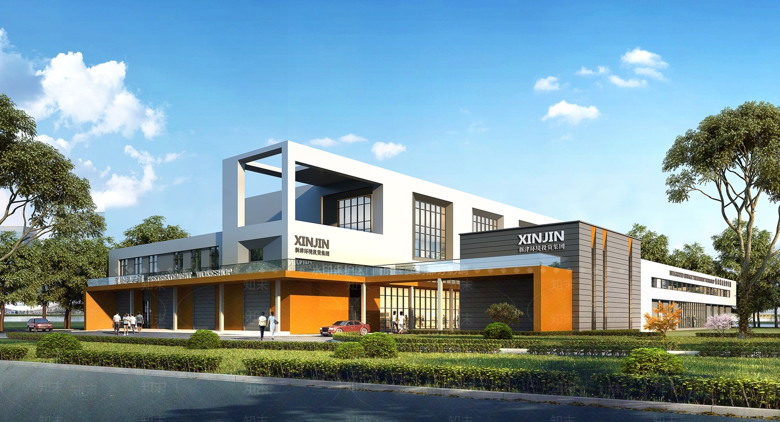 现代工业设备厂房3D模型下载【ID:1130513258】