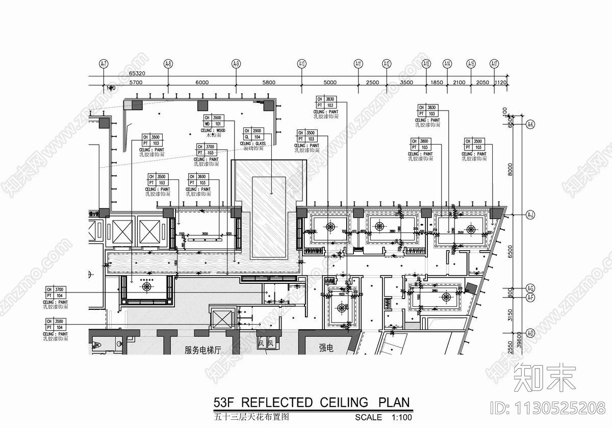 某酒店特色餐厅及酒吧平立面cad施工图下载【ID:1130525208】