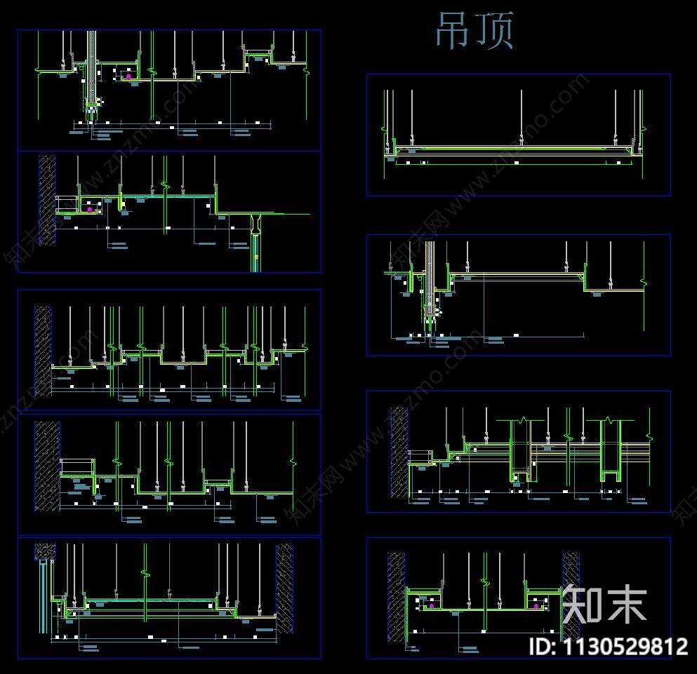 室内地面墙面门节点大样cad施工图下载【ID:1130529812】