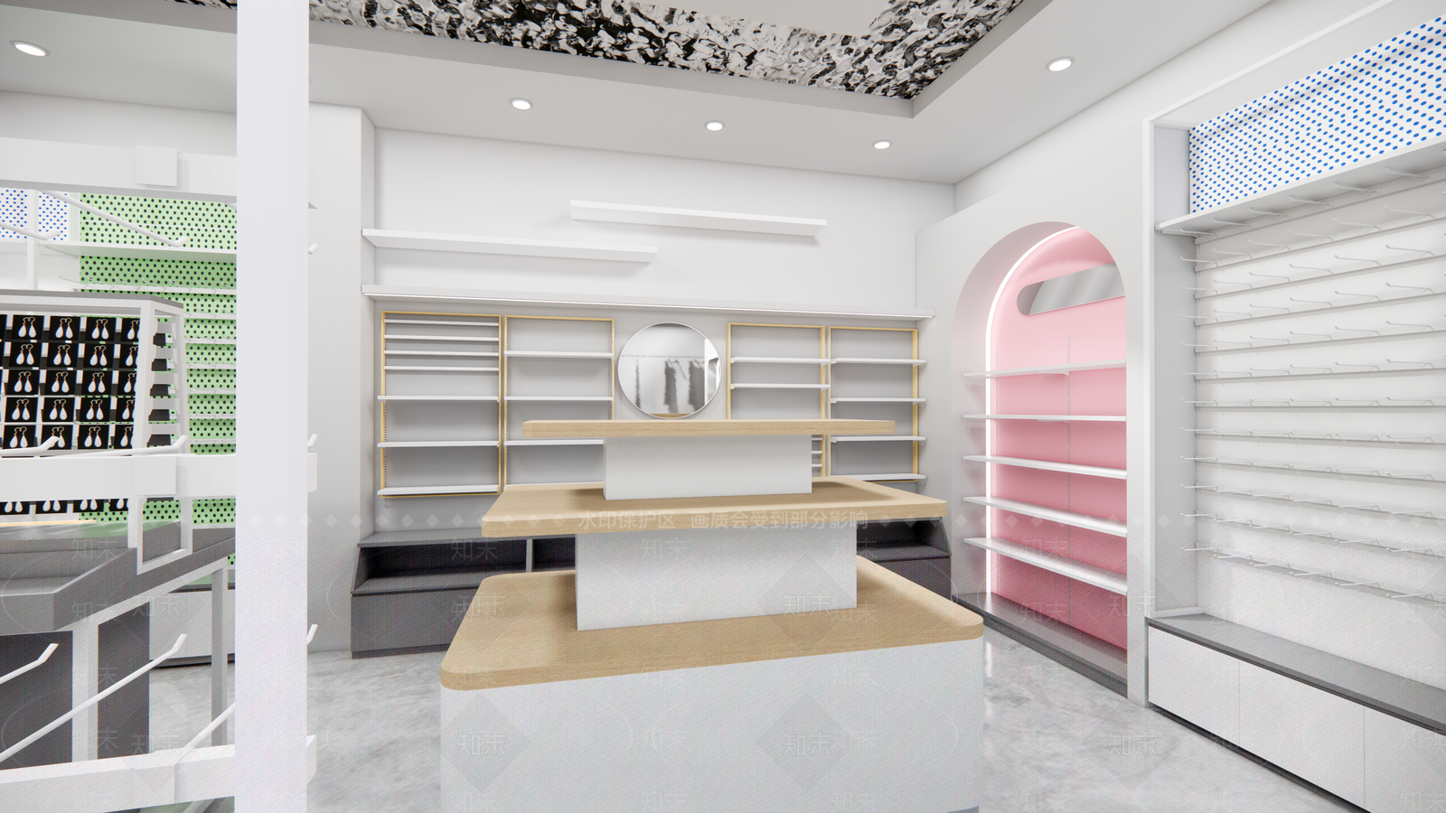 现代玩具礼品店SU模型下载【ID:1131453717】