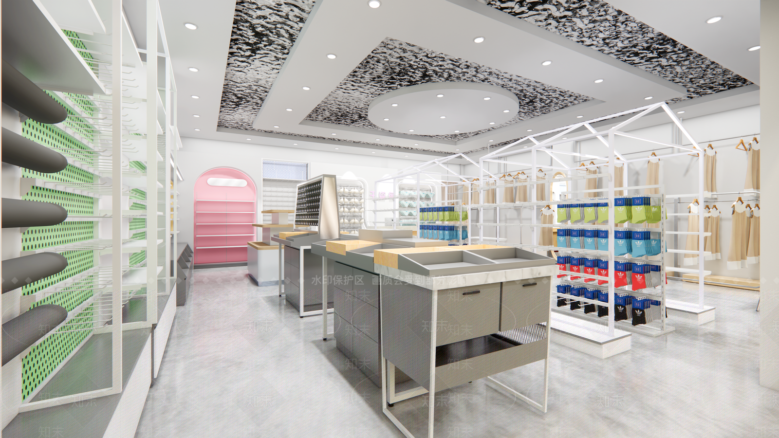 现代玩具礼品店SU模型下载【ID:1131453717】