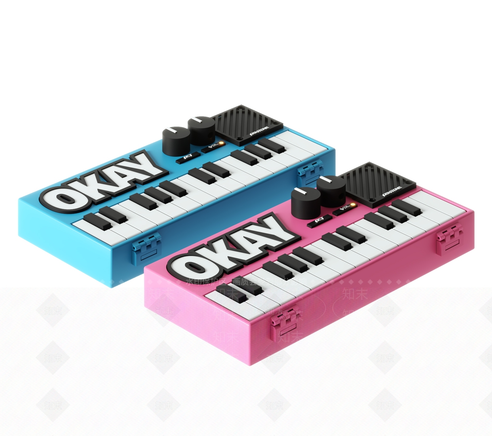 儿童电子琴3D模型下载【ID:1130550209】