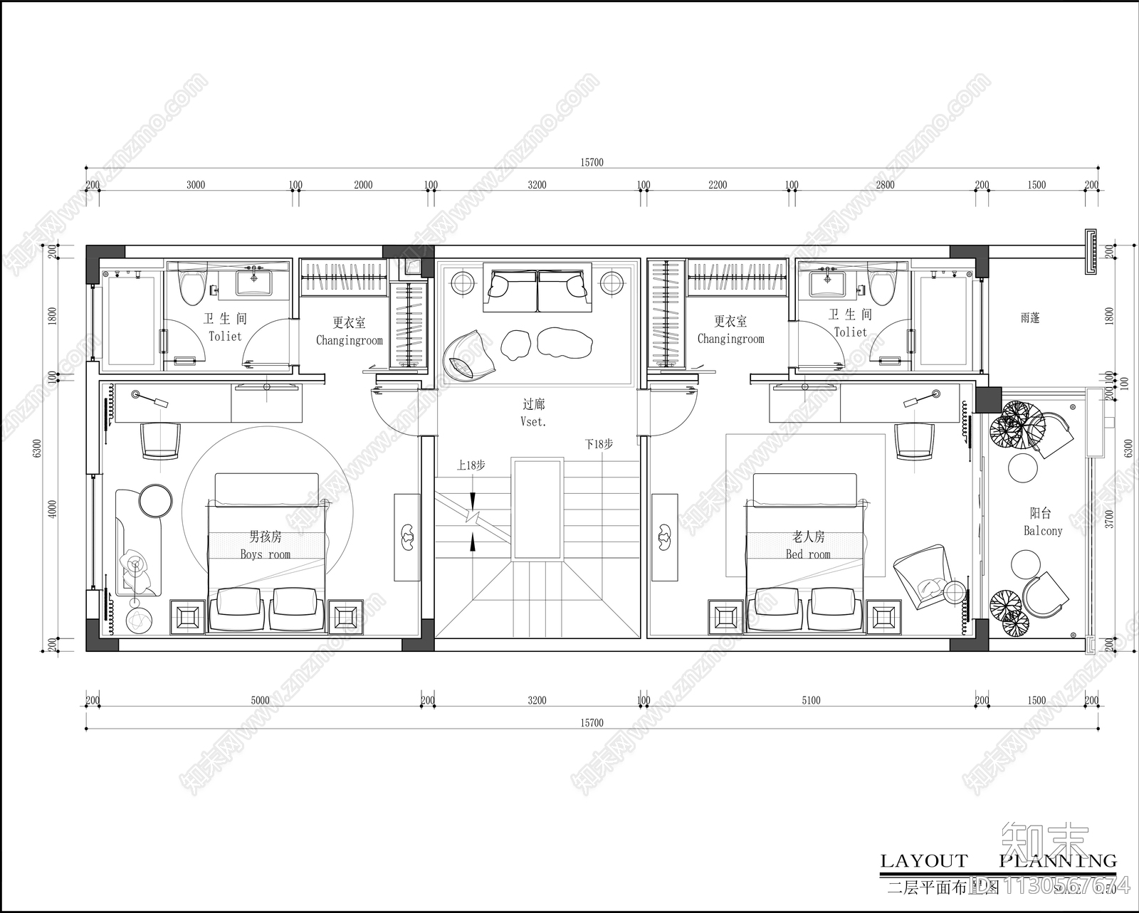 360平家装别墅cad施工图下载【ID:1130567674】