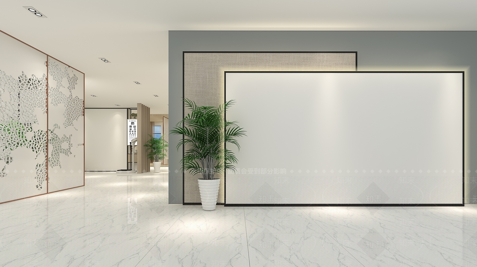 现代社区服务中心3D模型下载【ID:1130596388】