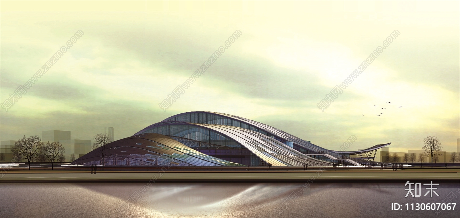 115套展厅类建筑效果图cad施工图下载【ID:1130607067】
