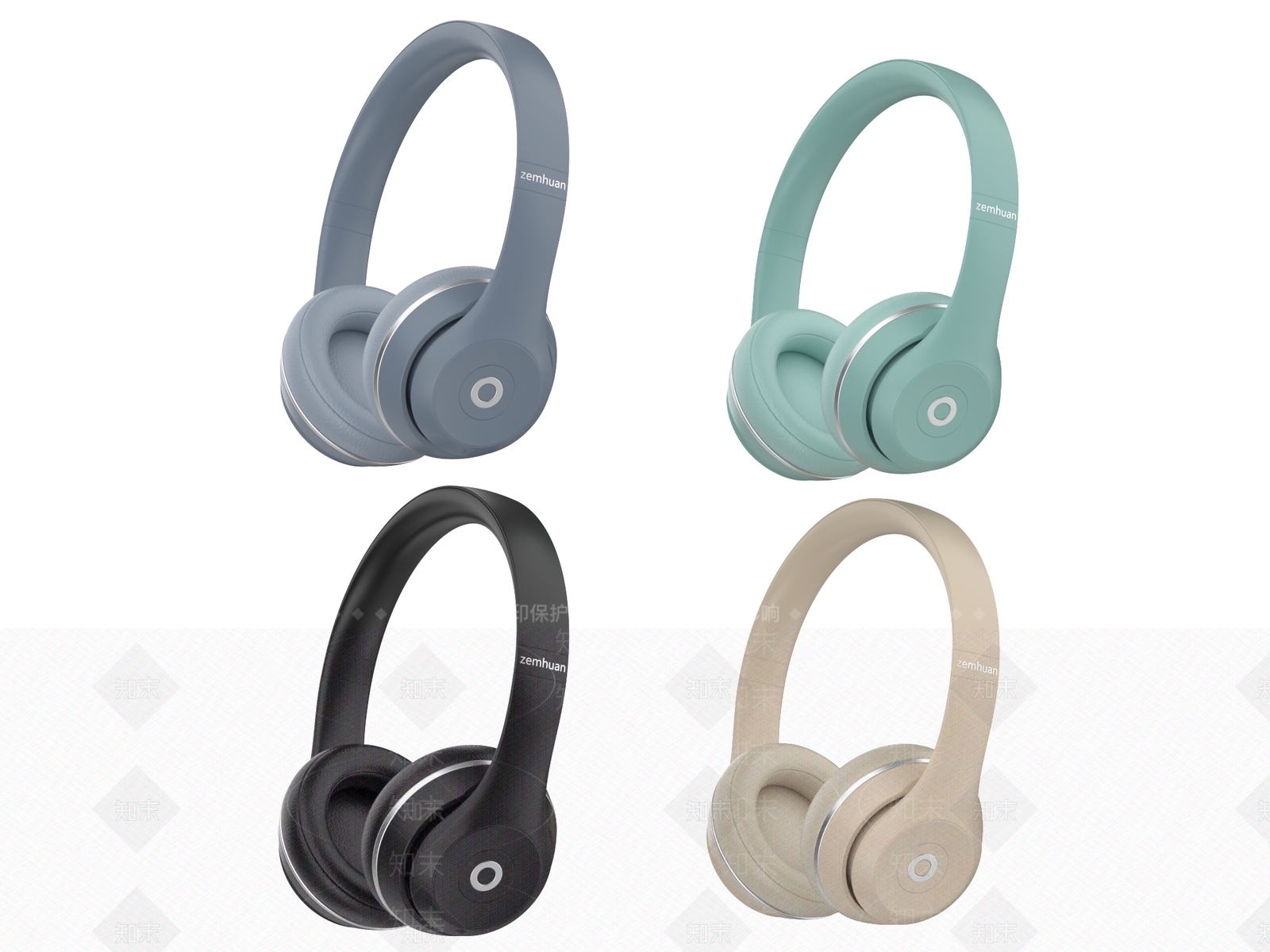头戴式耳机3D模型下载【ID:1130884559】