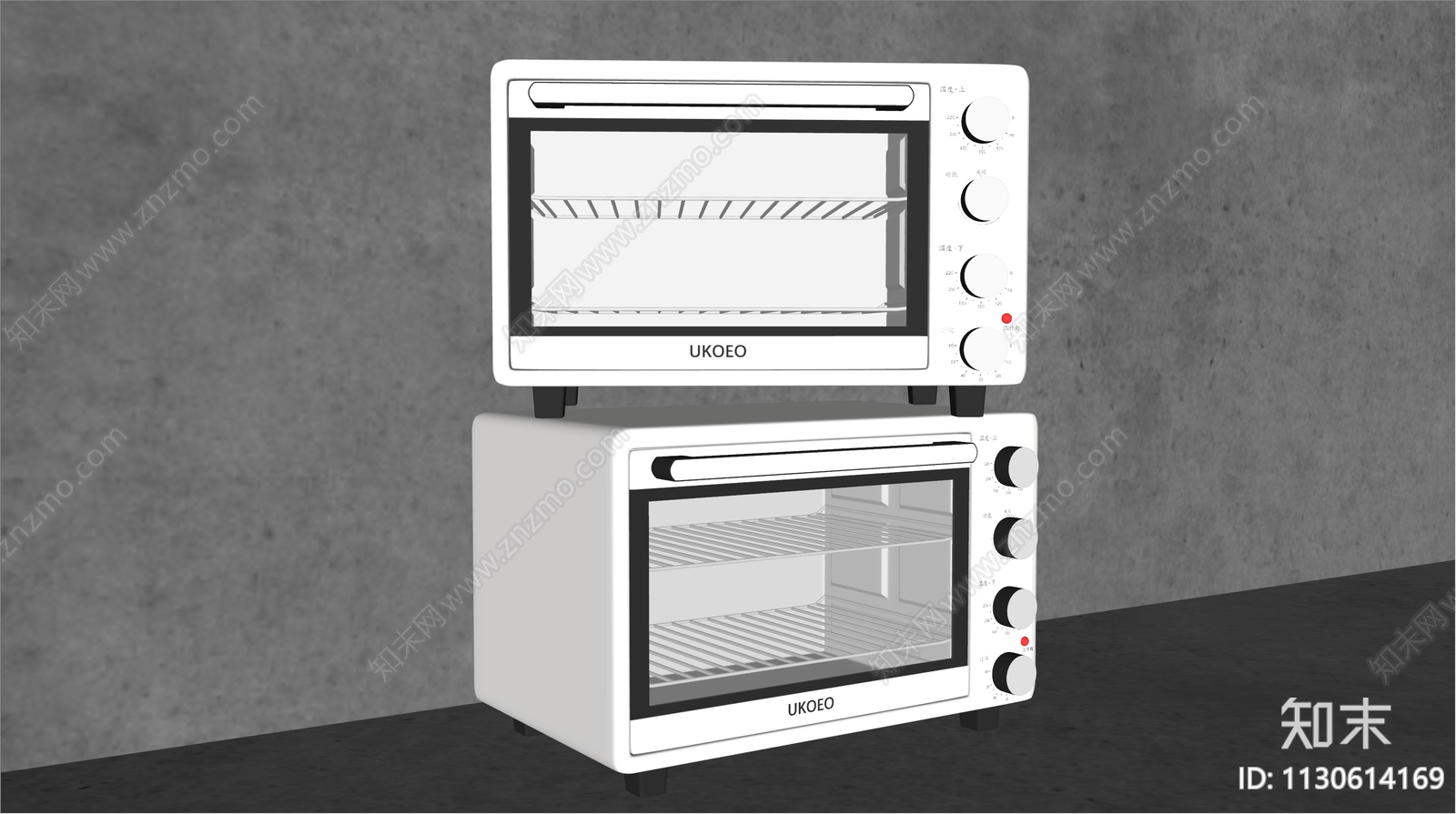 烤箱SU模型下载【ID:1130614169】