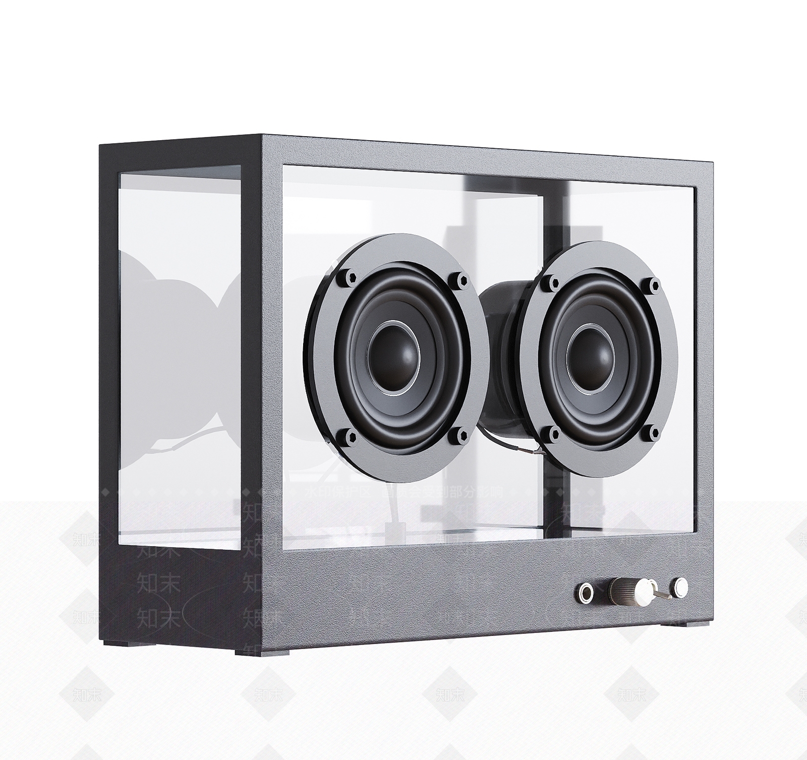 TransparentSpeaker透明音响3D模型下载【ID:1130630116】