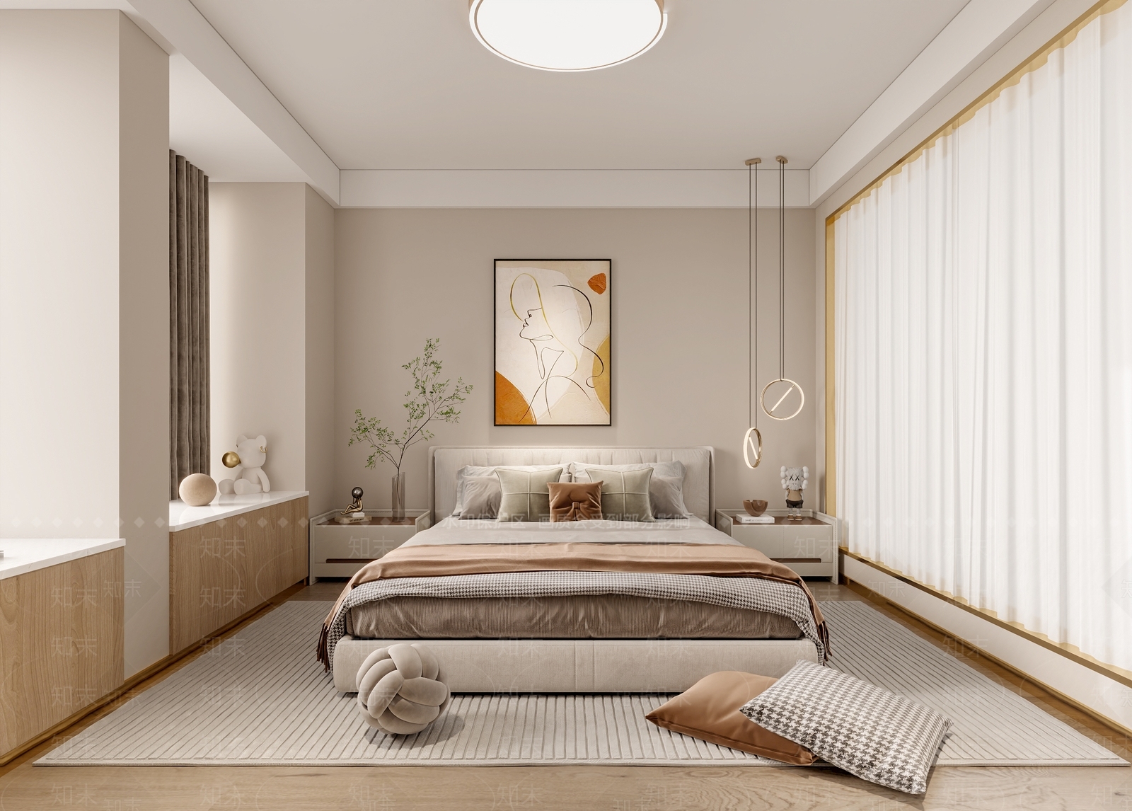 现代单身公寓3D模型下载【ID:1130673918】