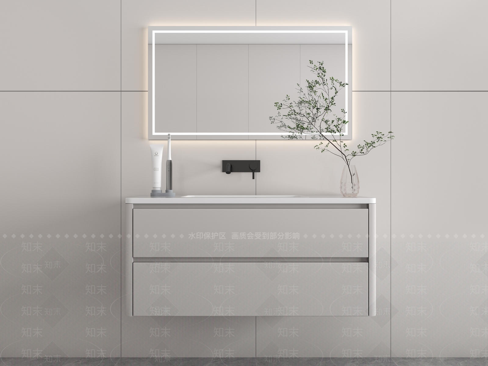 浴室柜3D模型精品下载_3dmax模型_知末网