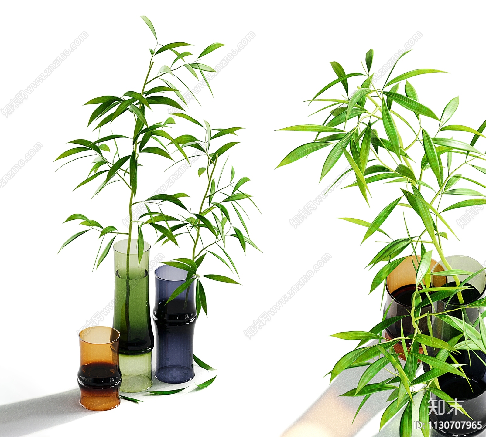 竹子水生植物3D模型下载【ID:1130707965】