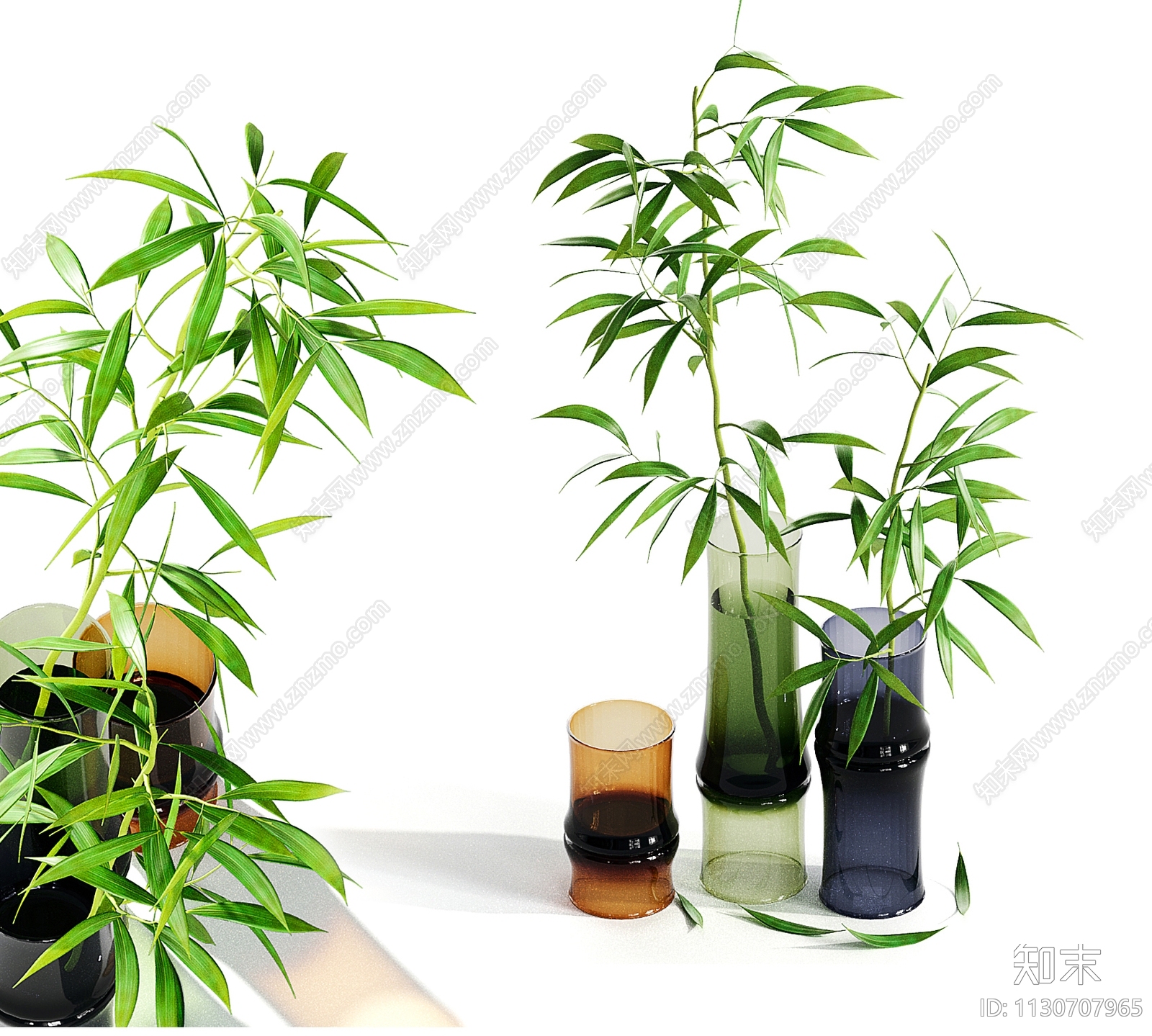 竹子水生植物3D模型下载【ID:1130707965】