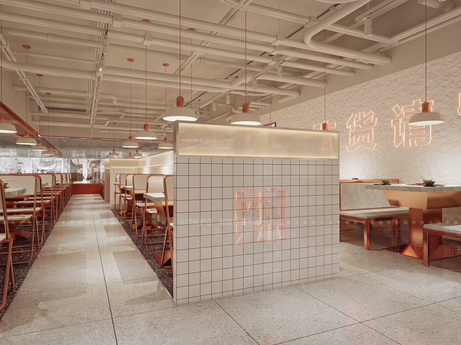 现代火锅店3D模型下载【ID:1130721553】