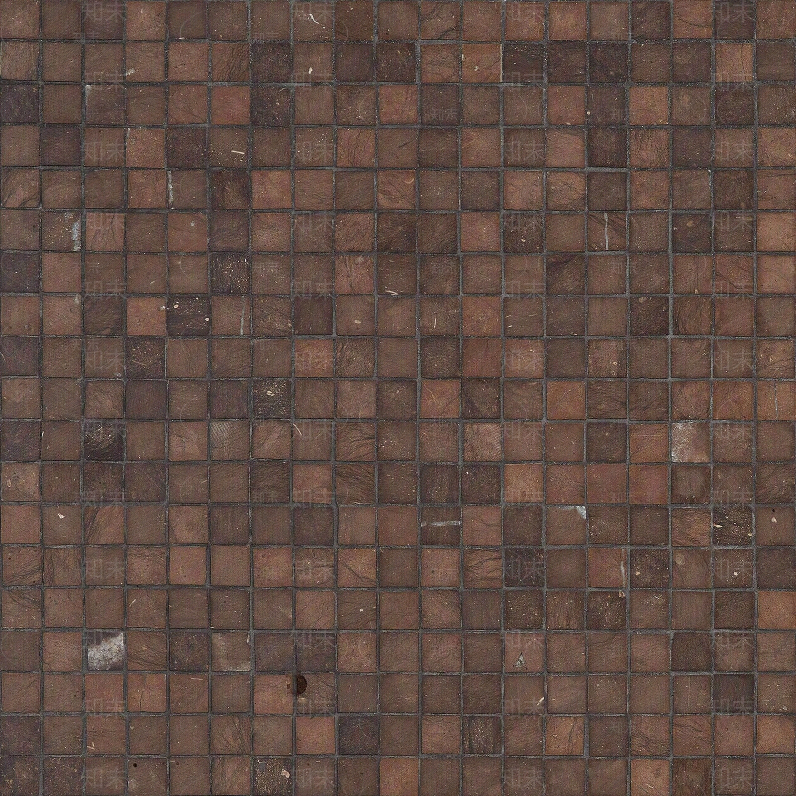 棕色格子外墙砖墙贴图下载【ID:1130725017】