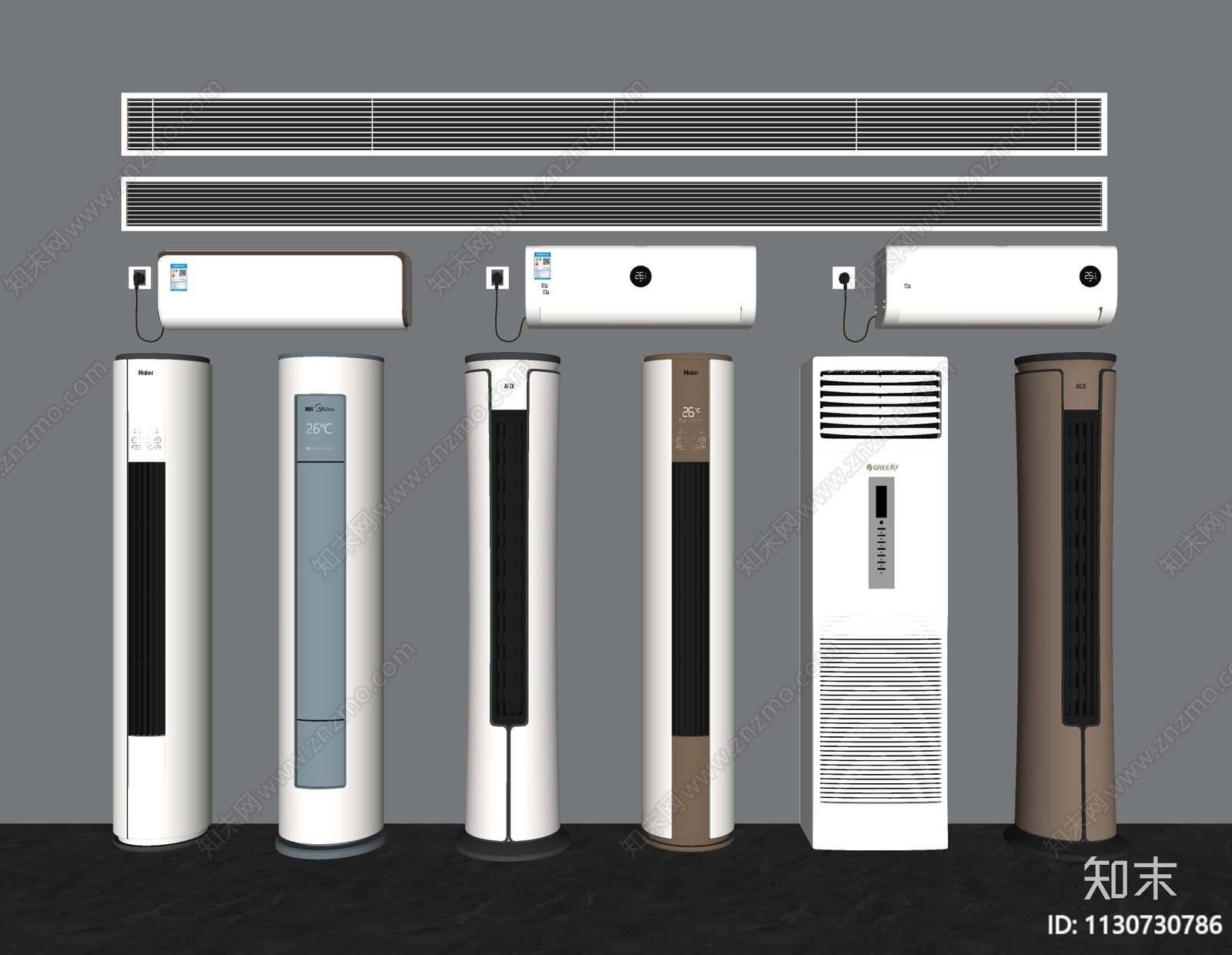 空调SU模型下载【ID:1130730786】