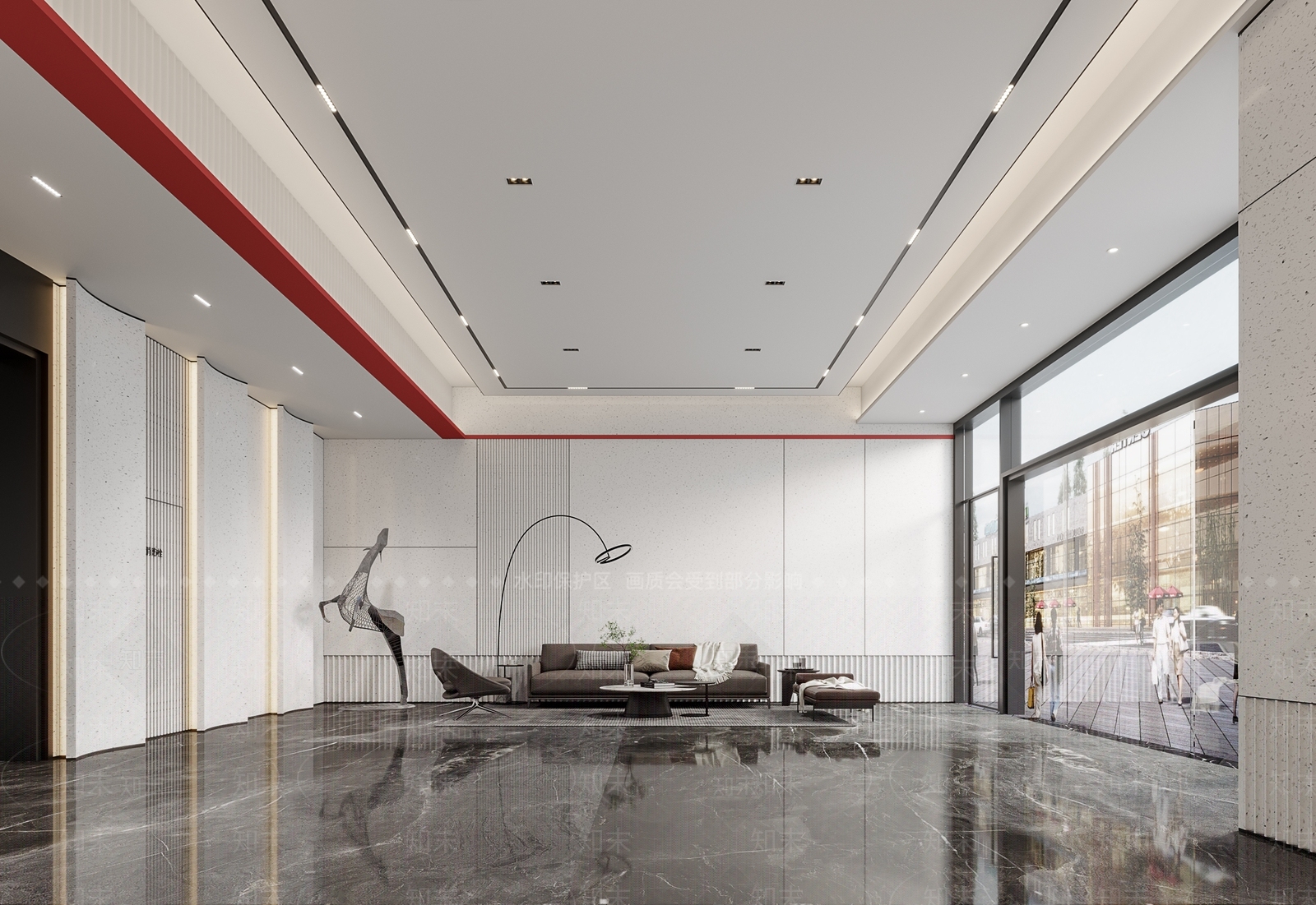 现代公司大堂3D模型下载【ID:1130745915】