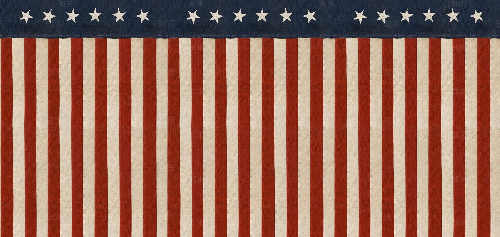 红白条纹肌理布料贴图下载【ID:1130747227】