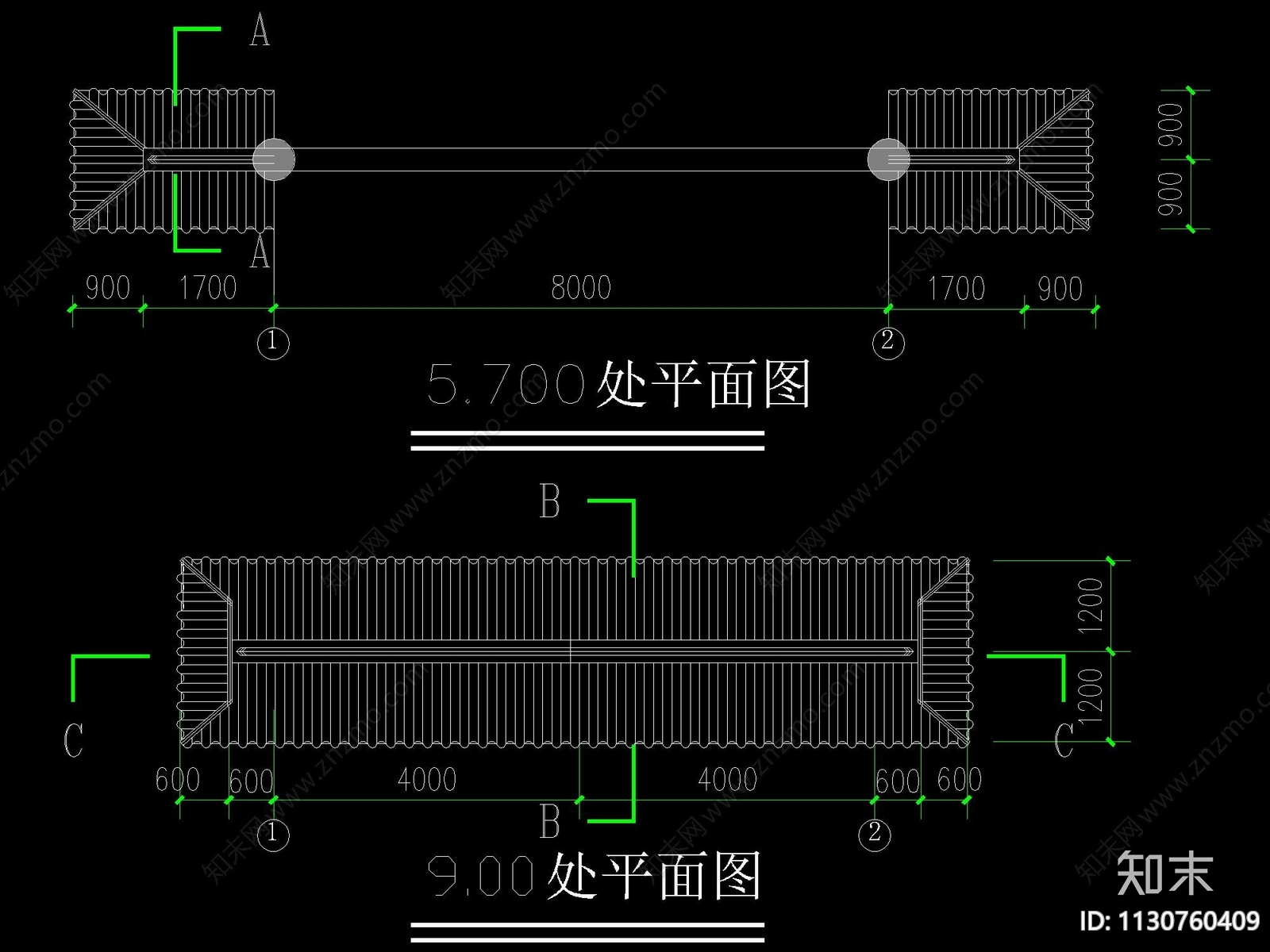 中式牌坊状元坊详图cad施工图下载【ID:1130760409】