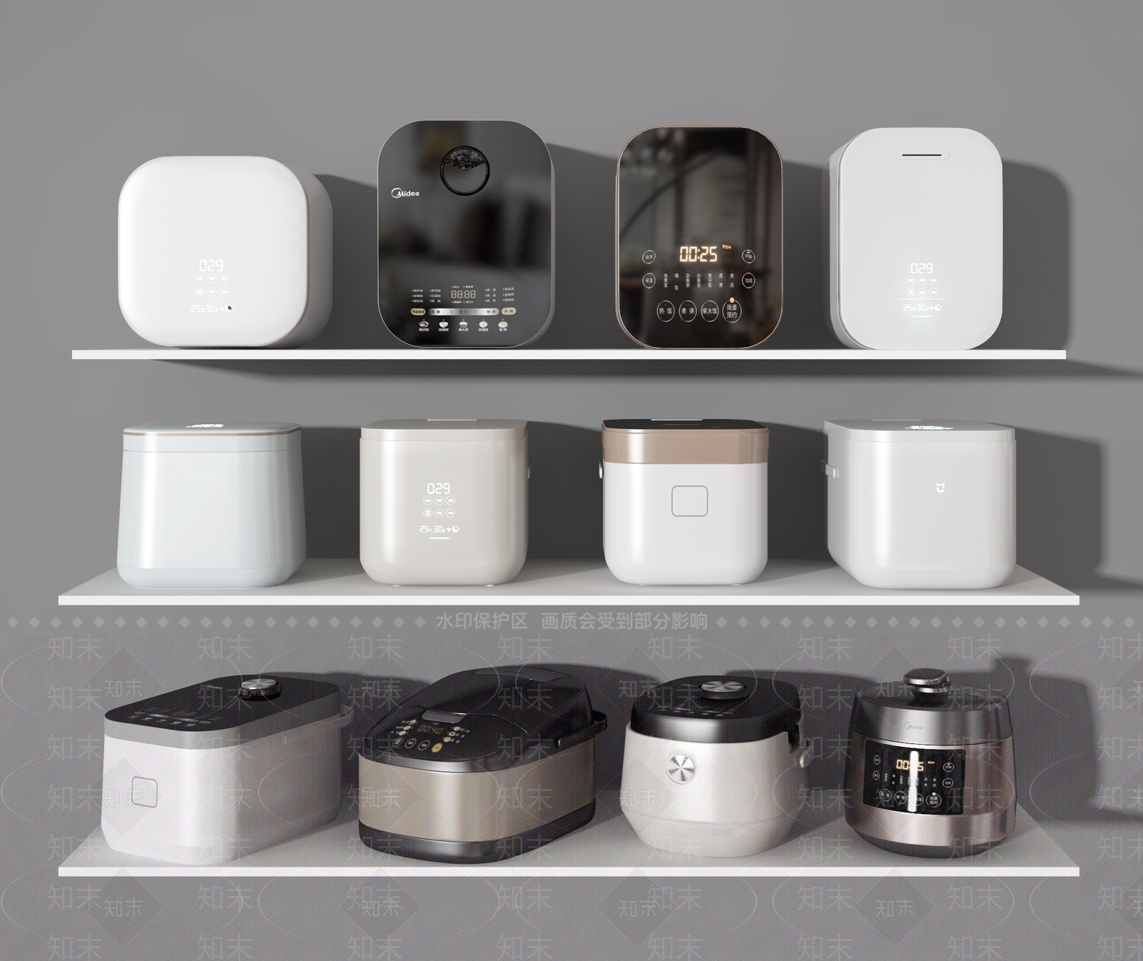 电饭煲SU模型下载【ID:1130762930】