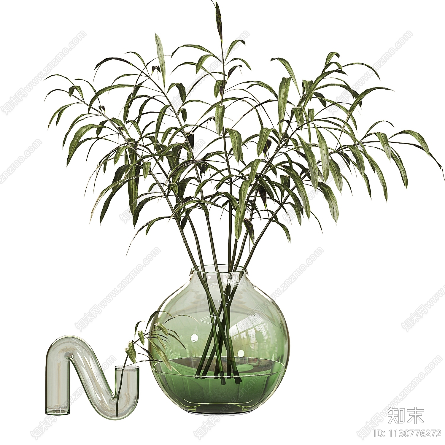 水生植物3D模型下载【ID:1130776272】