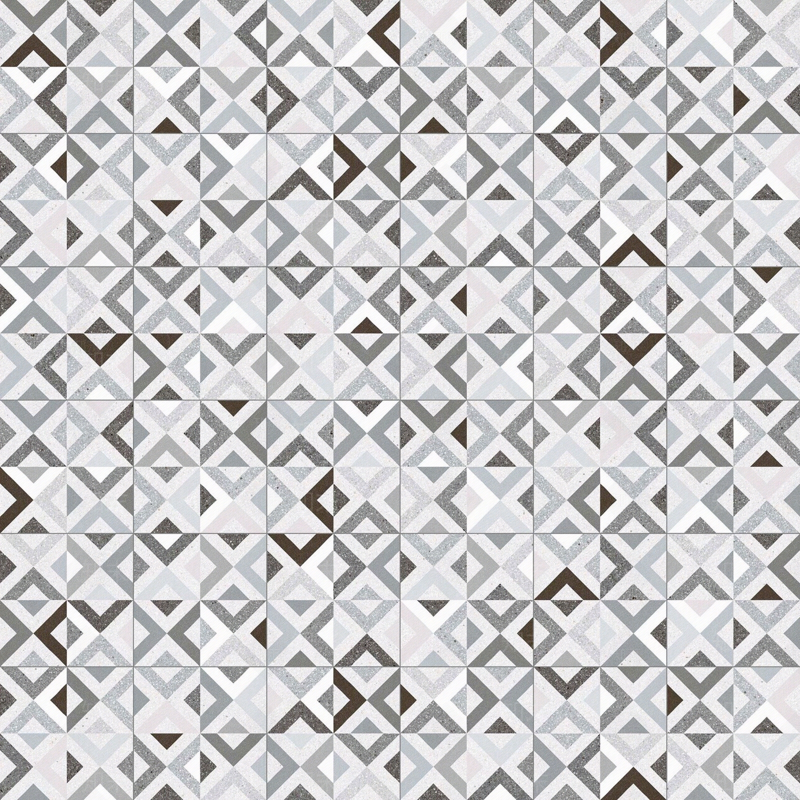 灰色棱形水磨石花砖贴图下载【ID:1131036370】