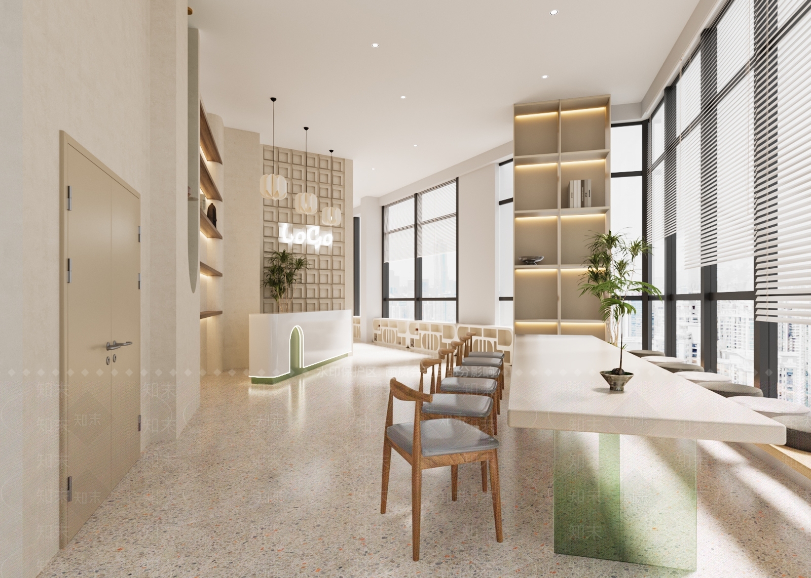 现代奶油风手工店3D模型下载【ID:1130812119】