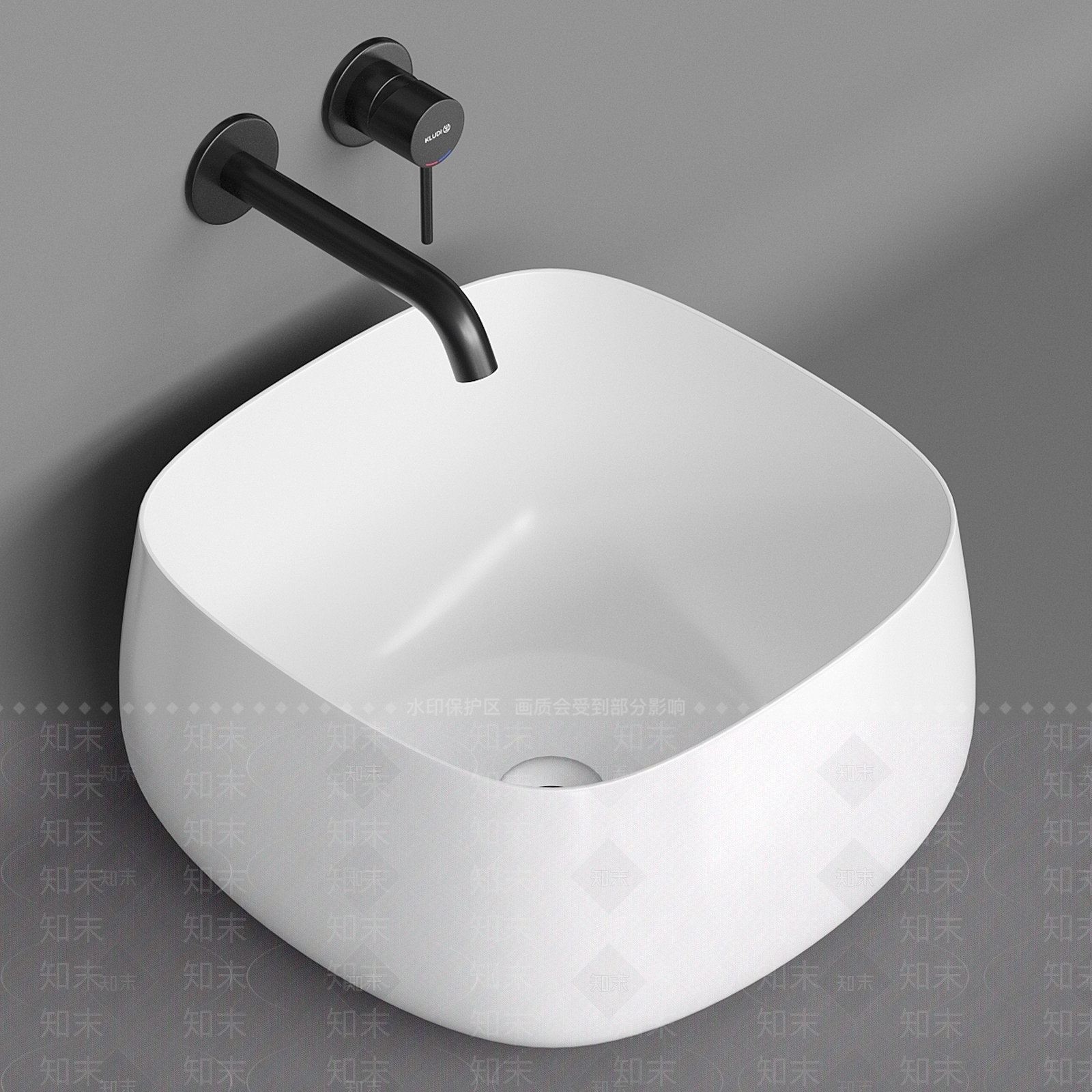 台上盆3D模型下载【ID:1130817501】