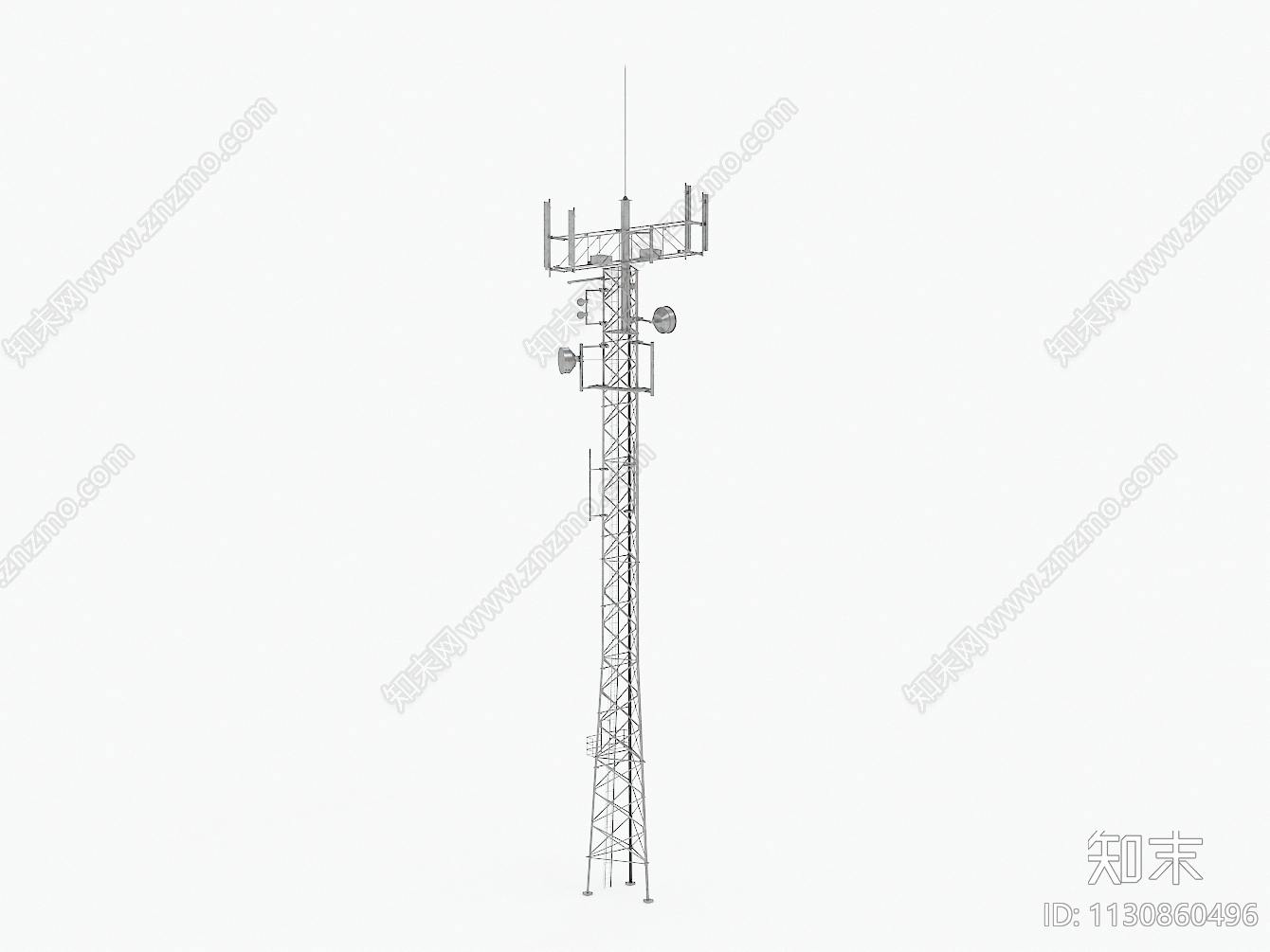 电塔3D模型下载【ID:1130860496】