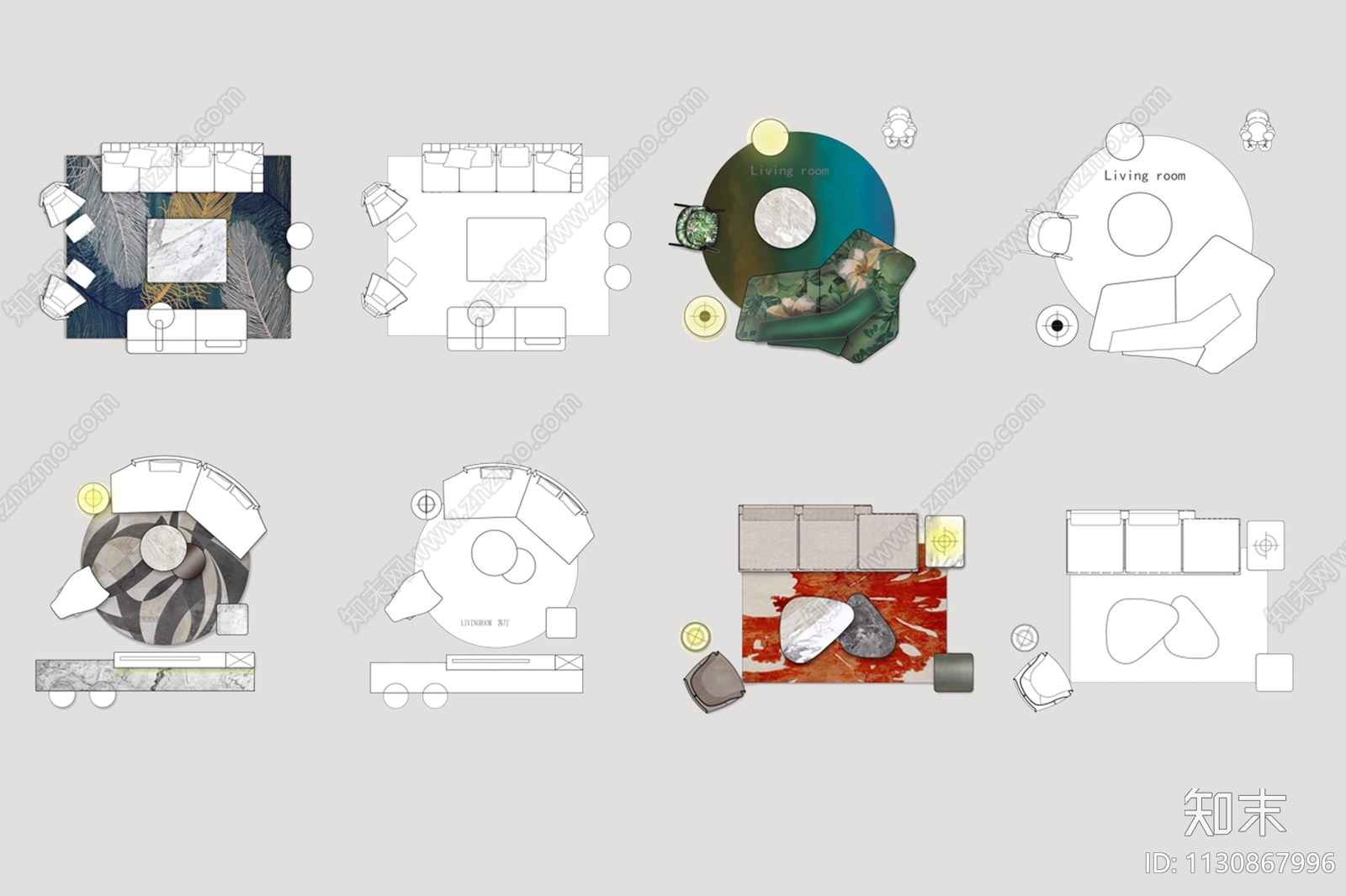 2022年最新网红沙发cad施工图下载【ID:1130867996】