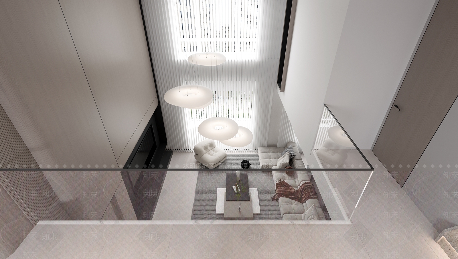 现代公寓卧室3D模型下载【ID:1130893367】