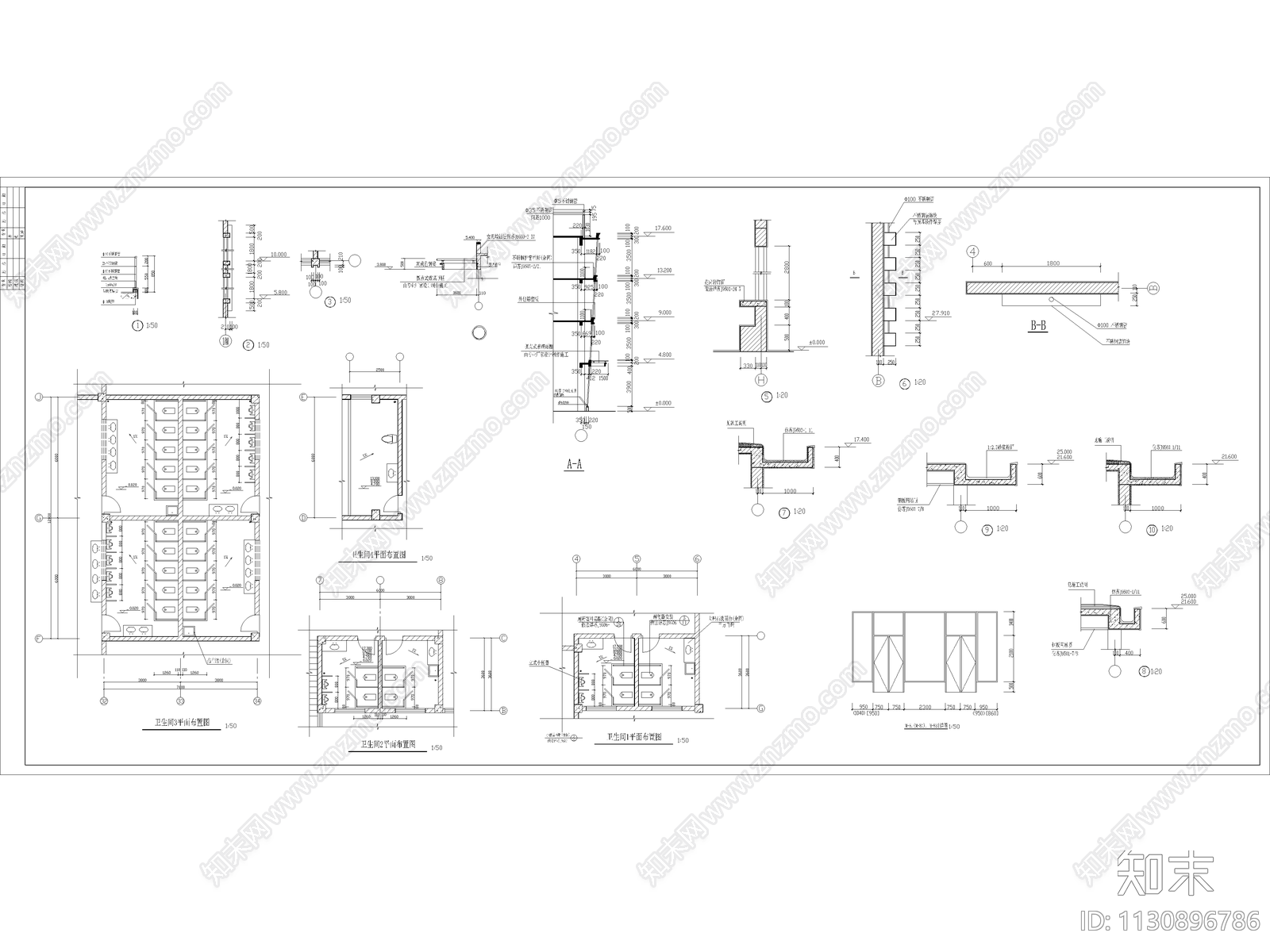 11套汽车站客运站建筑施工图下载【ID:1130896786】