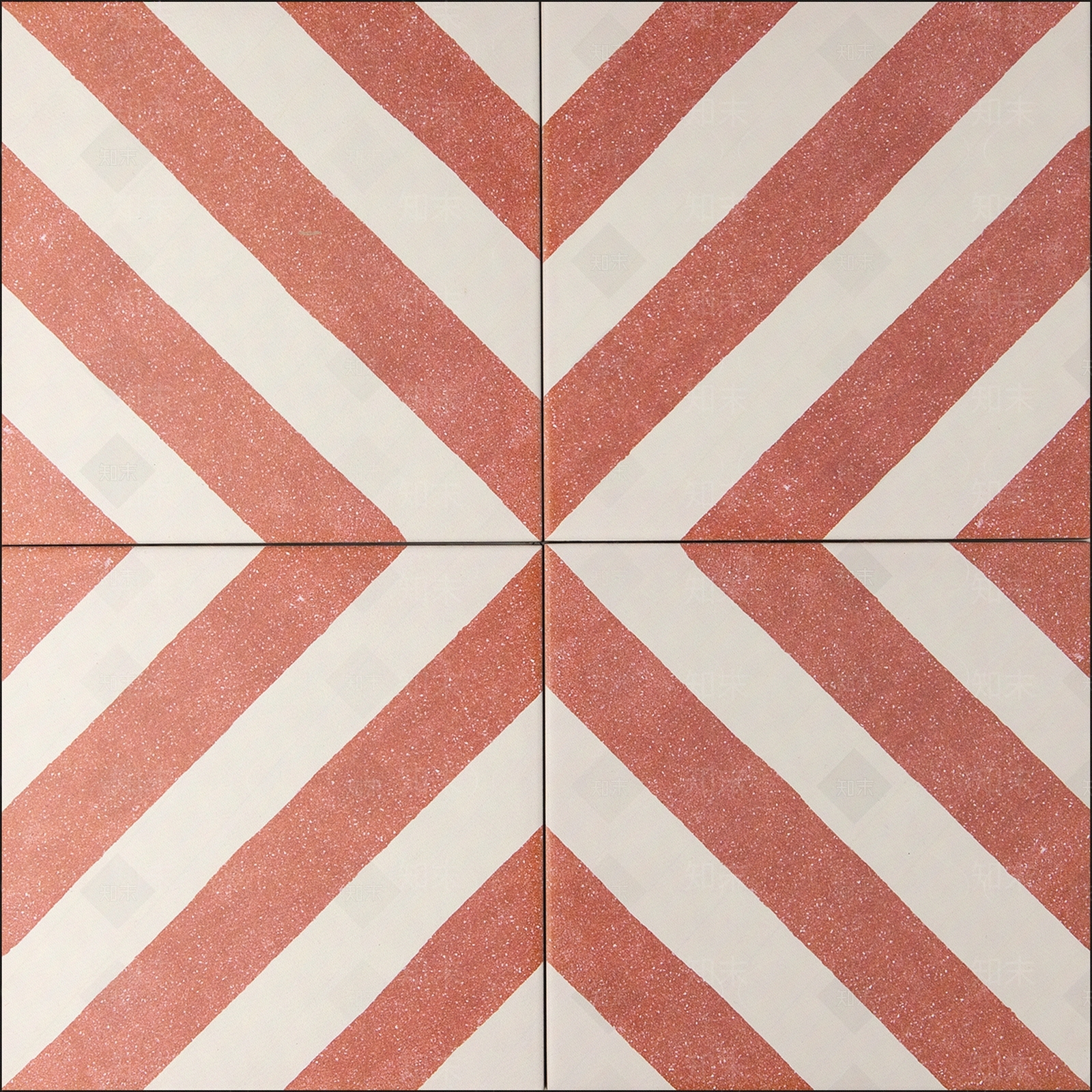 北欧地中海红色条纹瓷砖贴图下载【ID:1130908220】