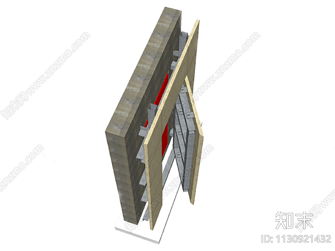 石材暗门cad施工图下载【ID:1130921432】