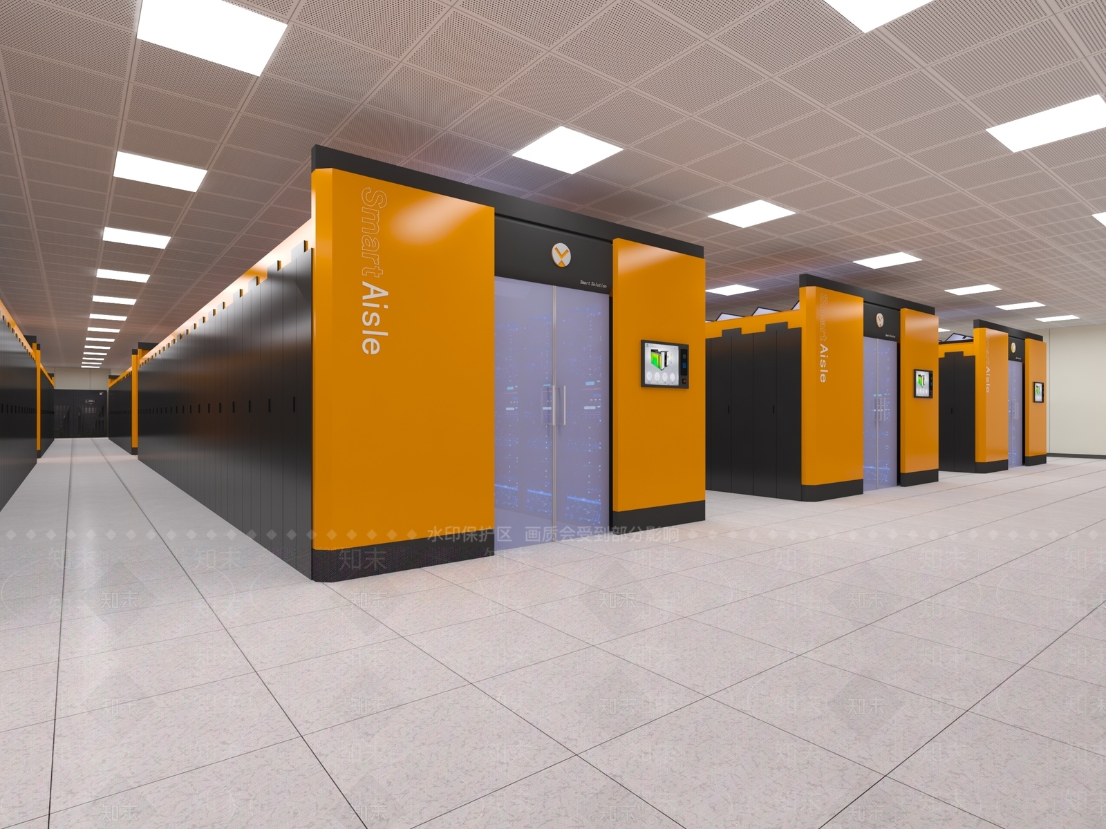 机房3D模型下载【ID:1130921449】